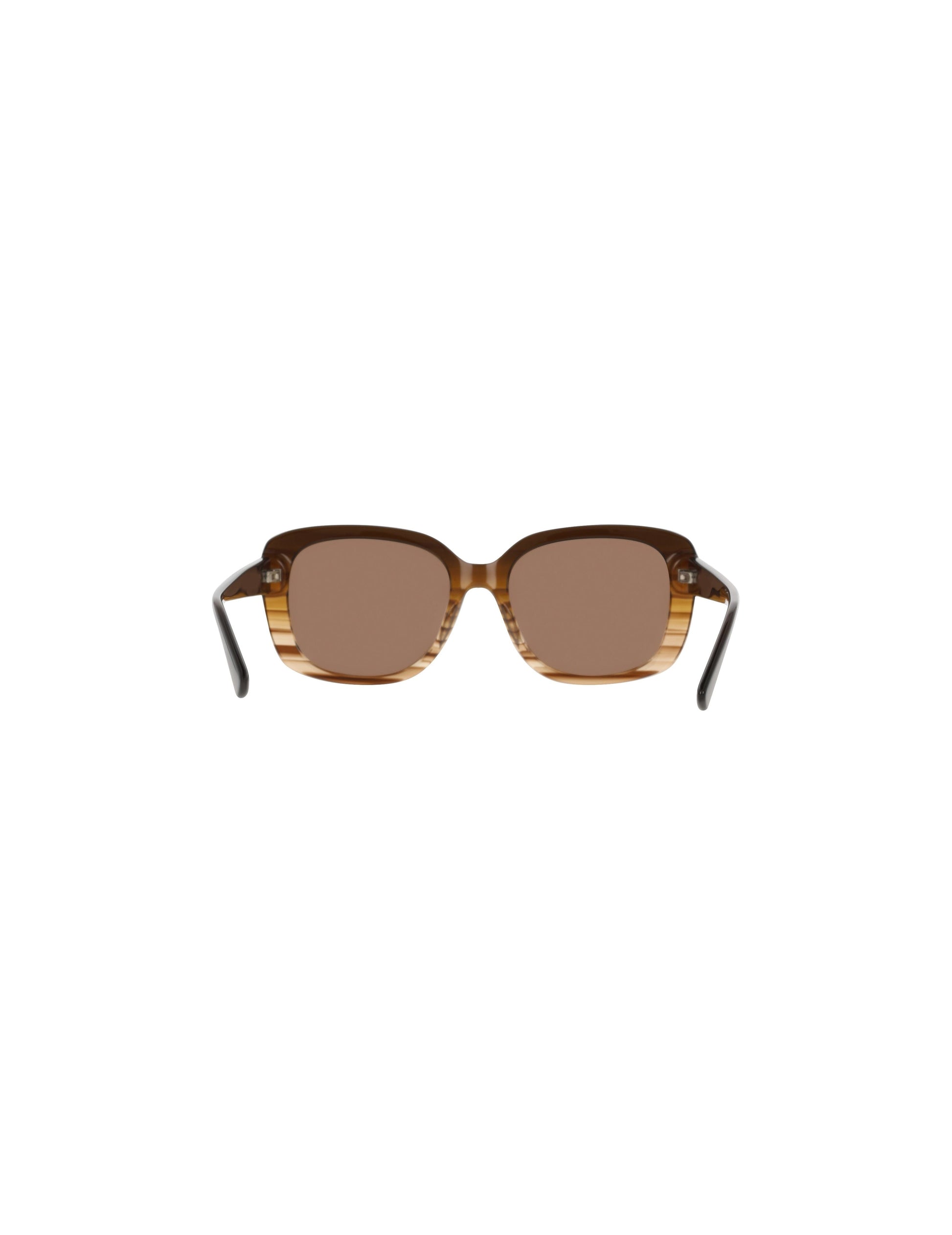 Anne Klein Oversized Square Gradient Sunglasses