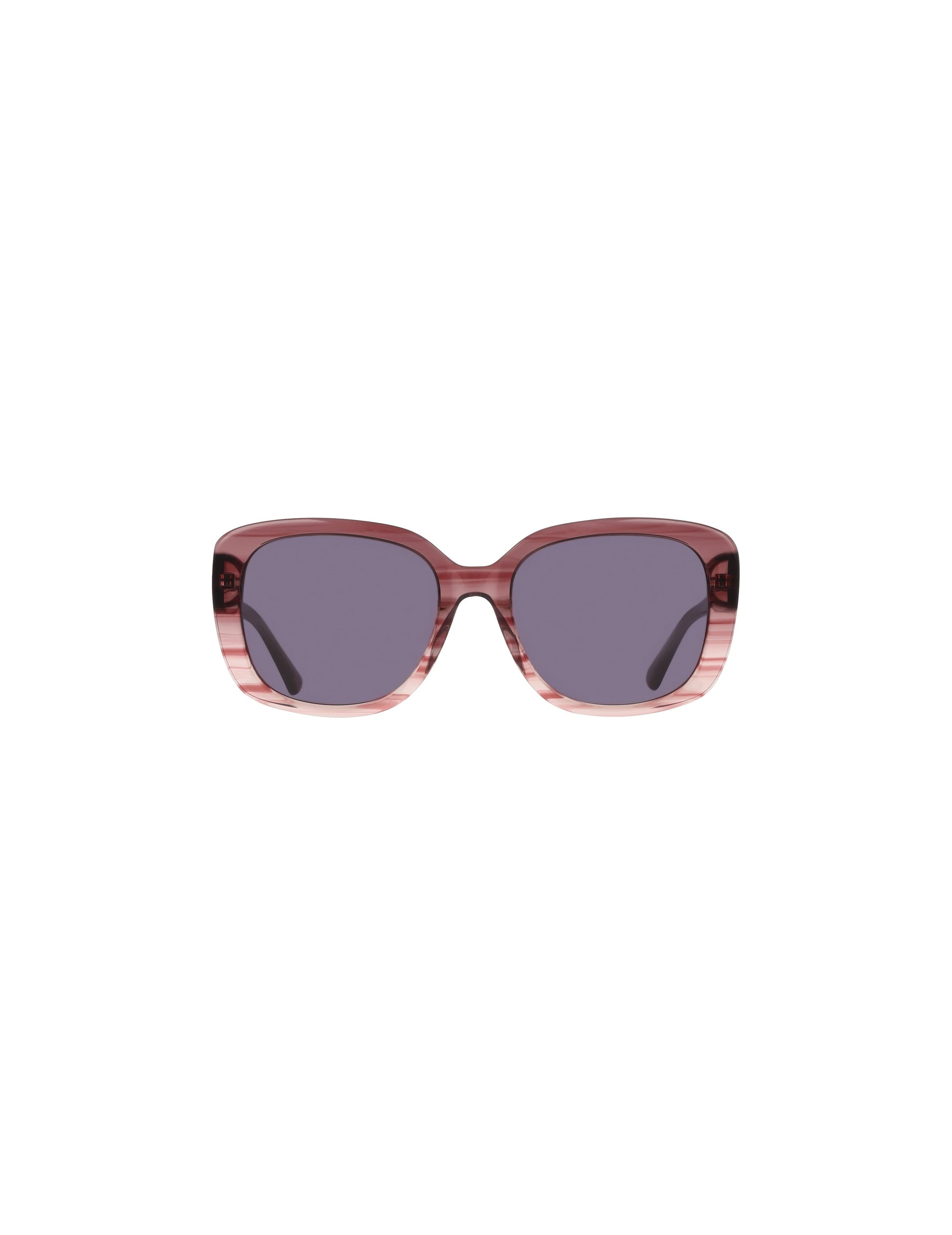 Anne Klein Oversized Square Frame Gradient Lens Sunglasses