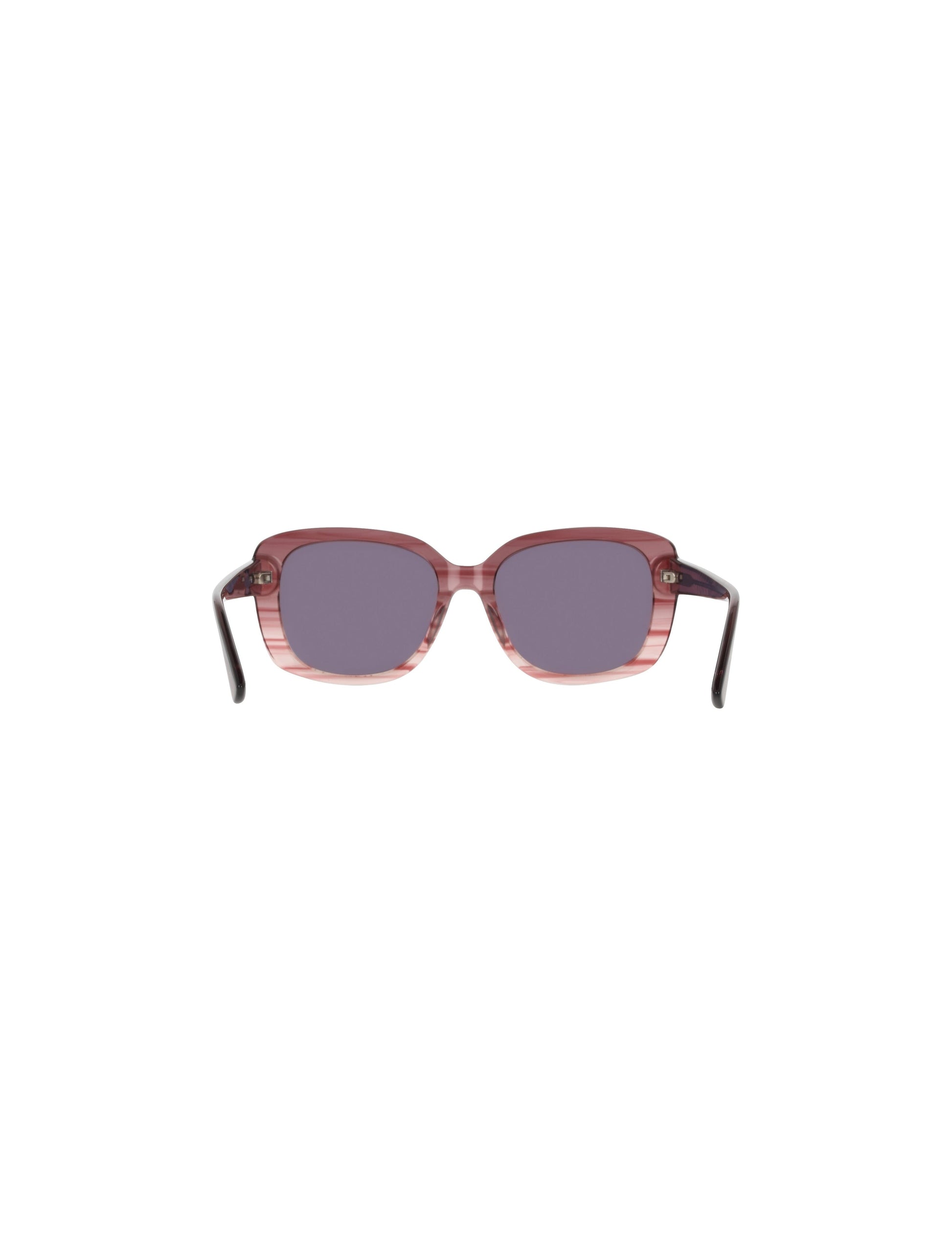 Anne Klein Oversized Square Frame Gradient Lens Sunglasses