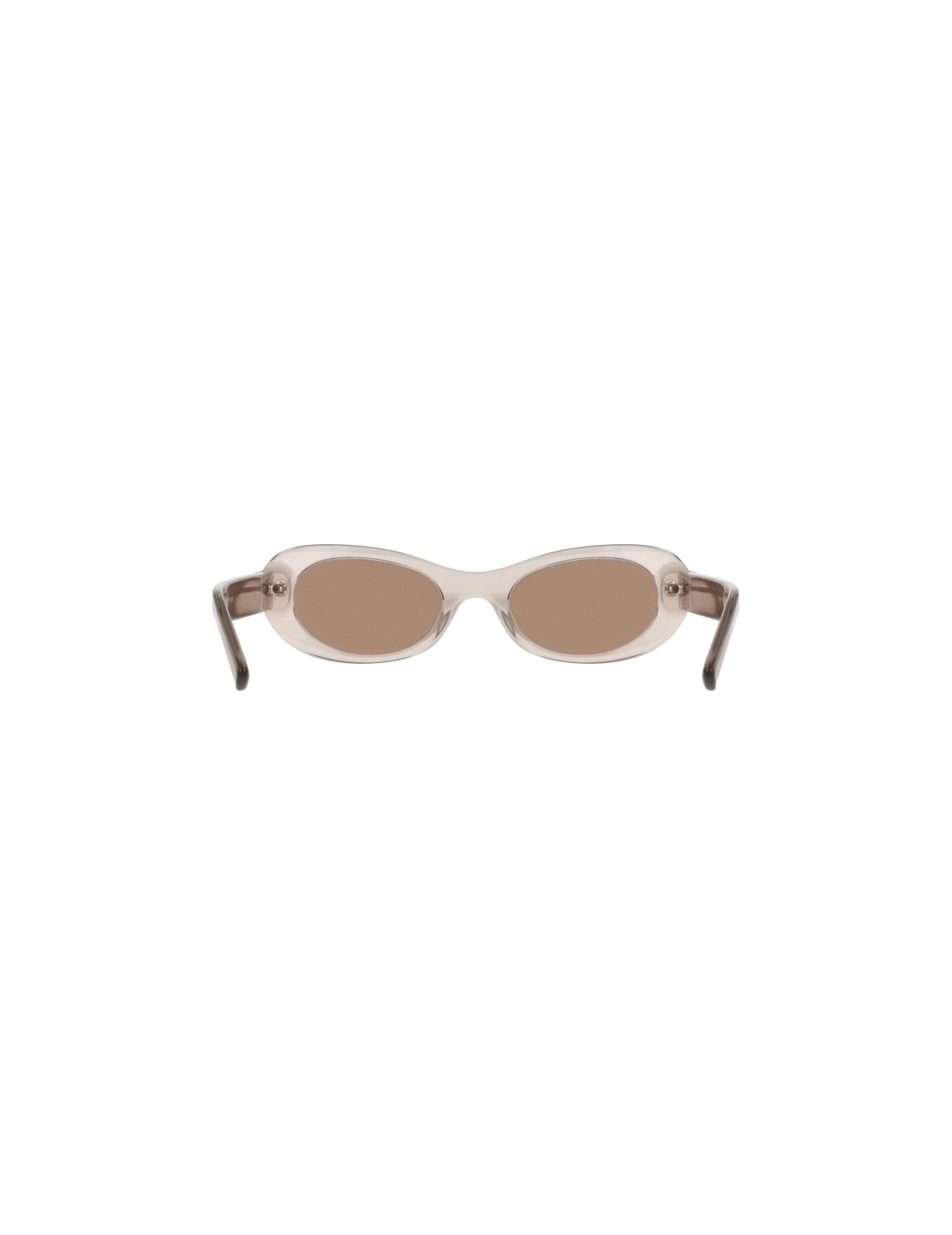 Anne Klein Modern Oval Frame Sunglasses