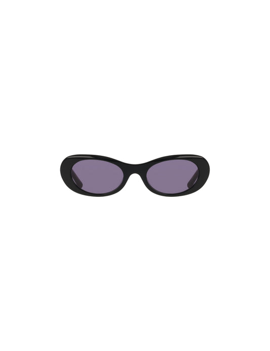 Anne Klein Modern Oval Frame Sunglasses