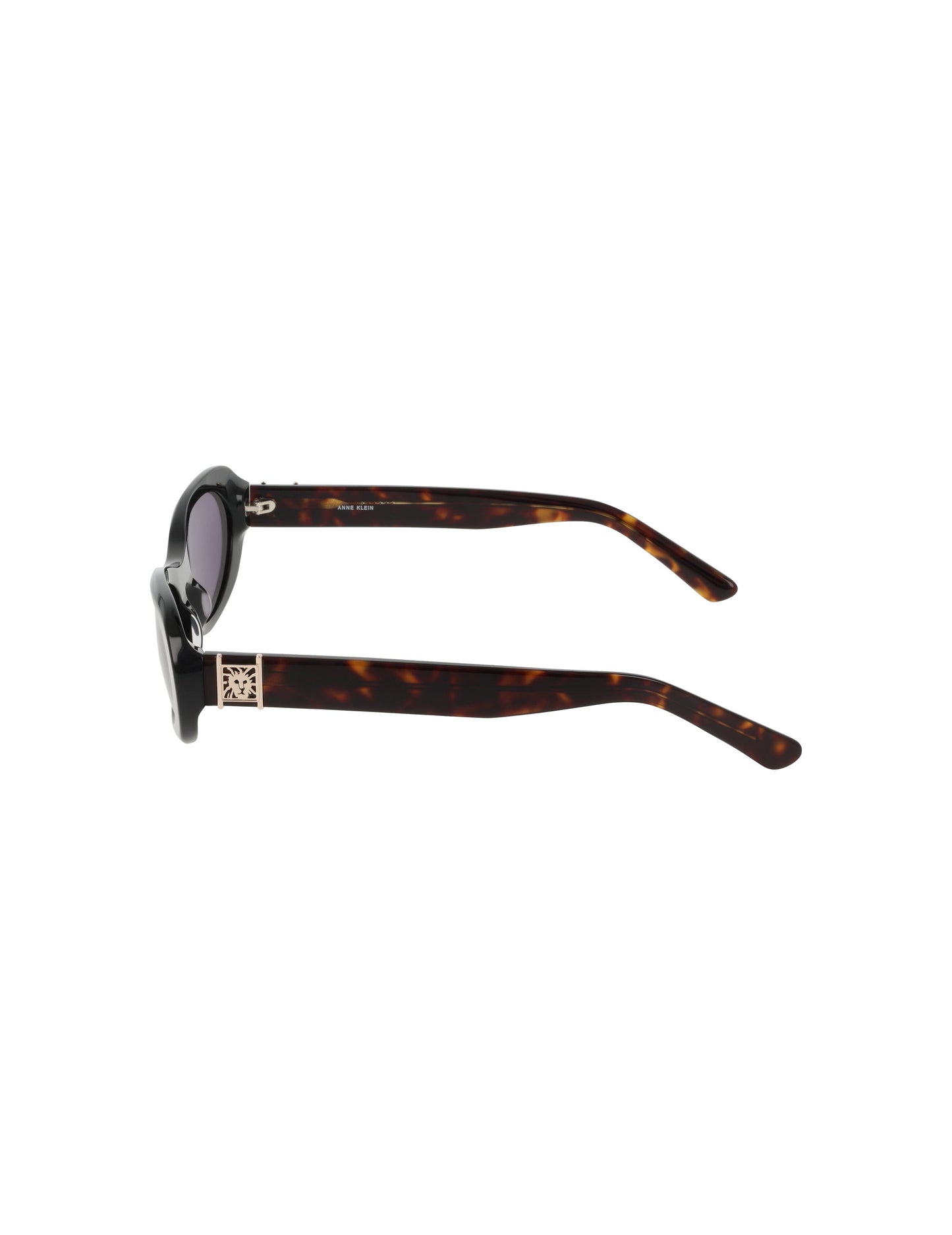 Anne Klein Modern Oval Frame Sunglasses