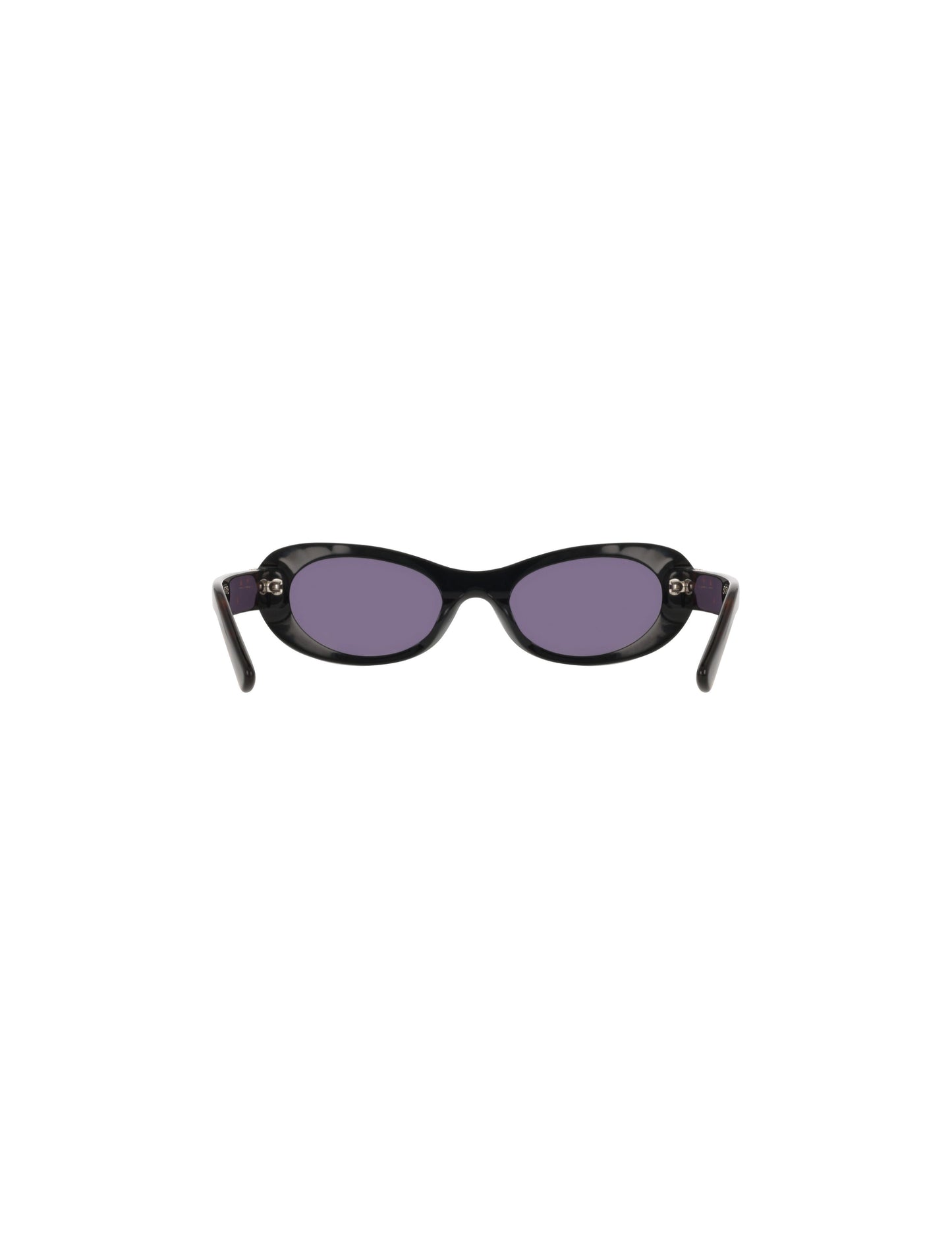Anne Klein Modern Oval Frame Sunglasses