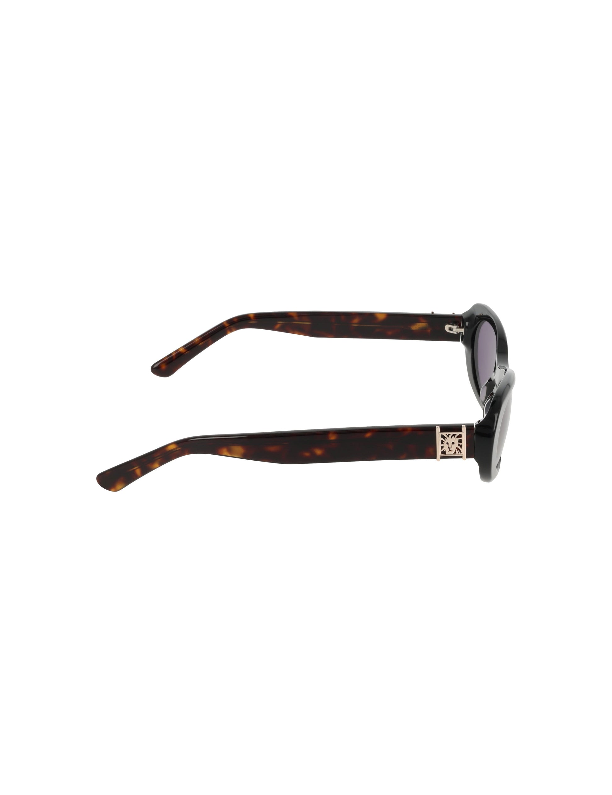 Anne Klein Modern Oval Frame Sunglasses