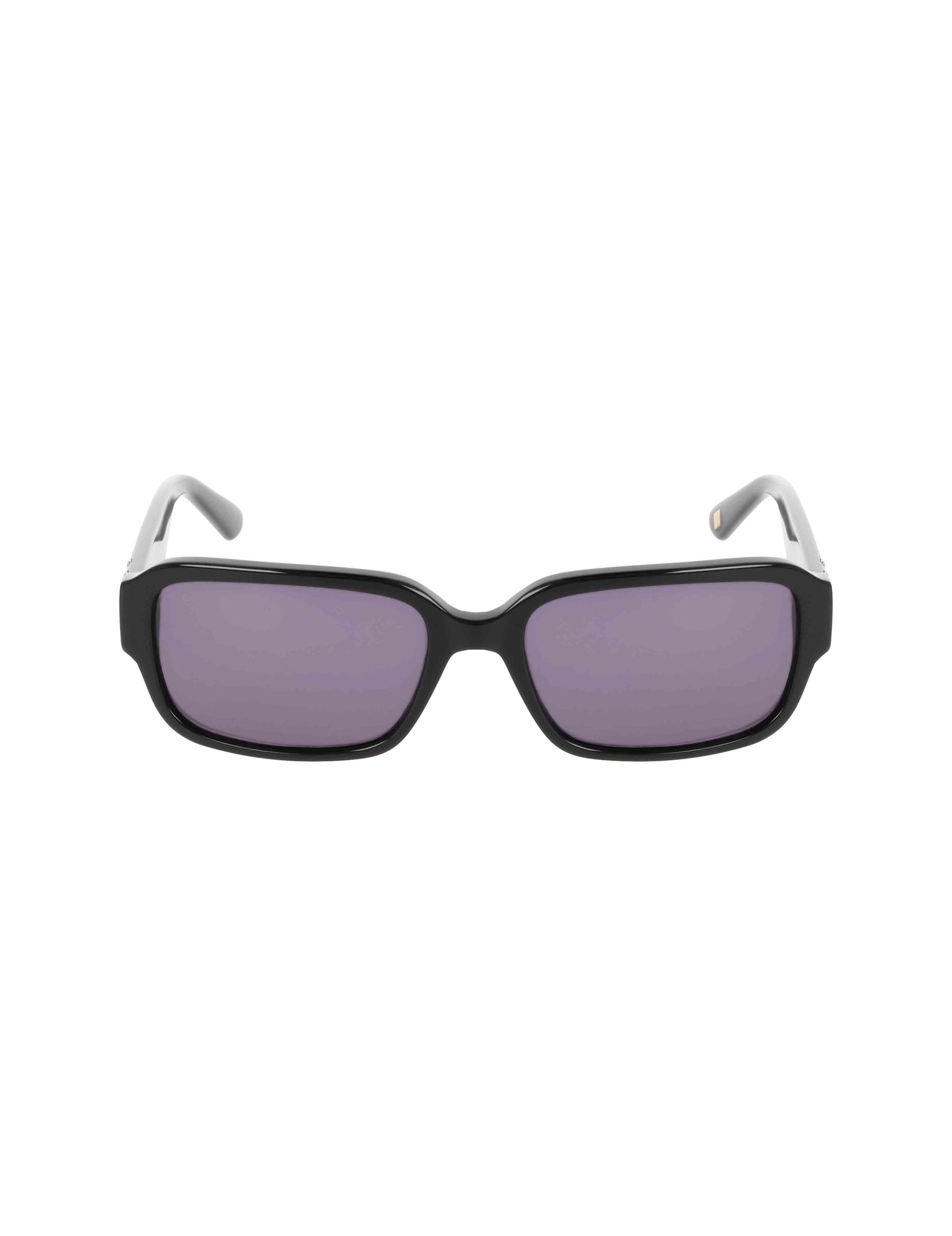 Anne Klein Narrow Rectangle Marbleized Sunglasses