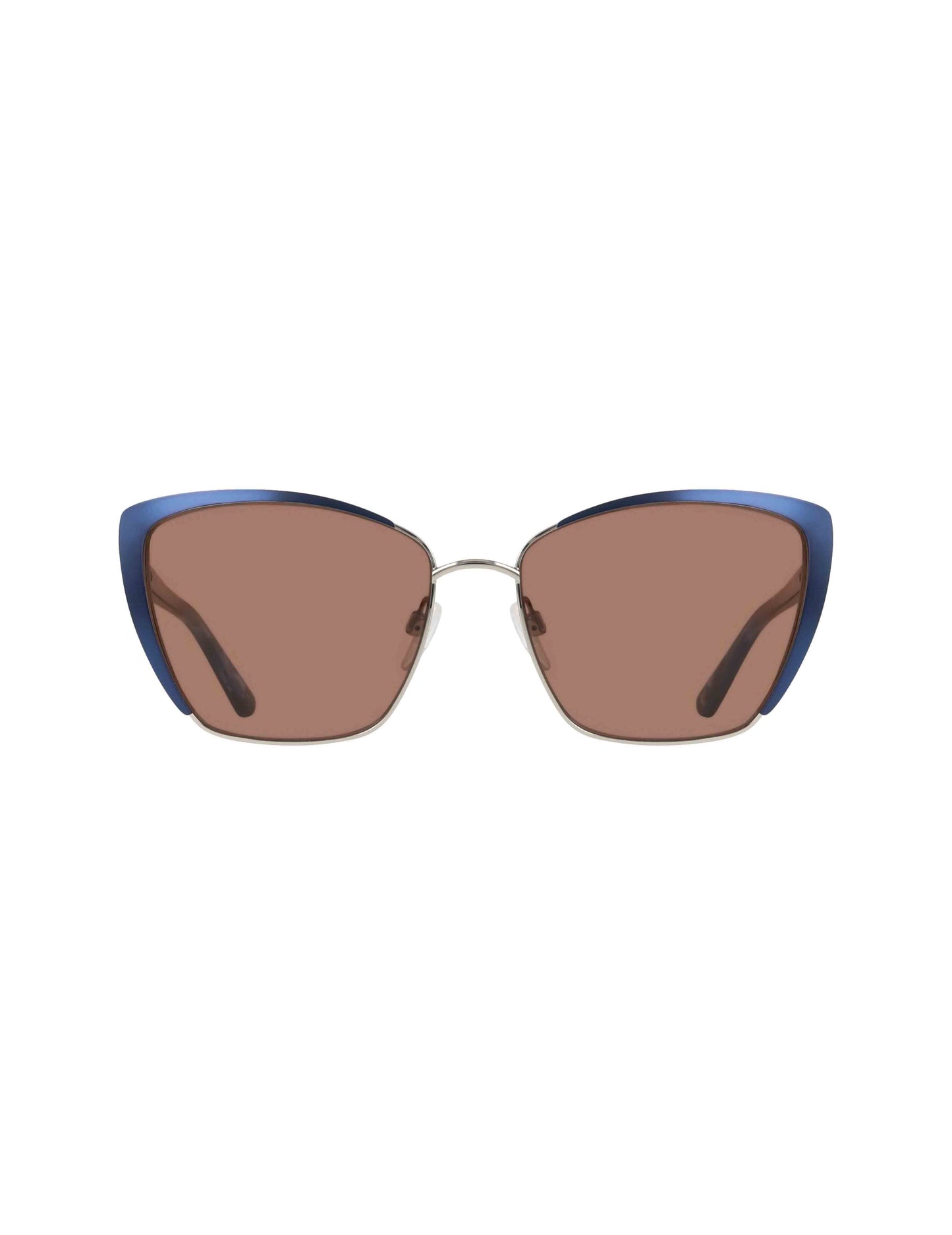 Anne Klein Elegant Metal Cat-Eye Sunglasses