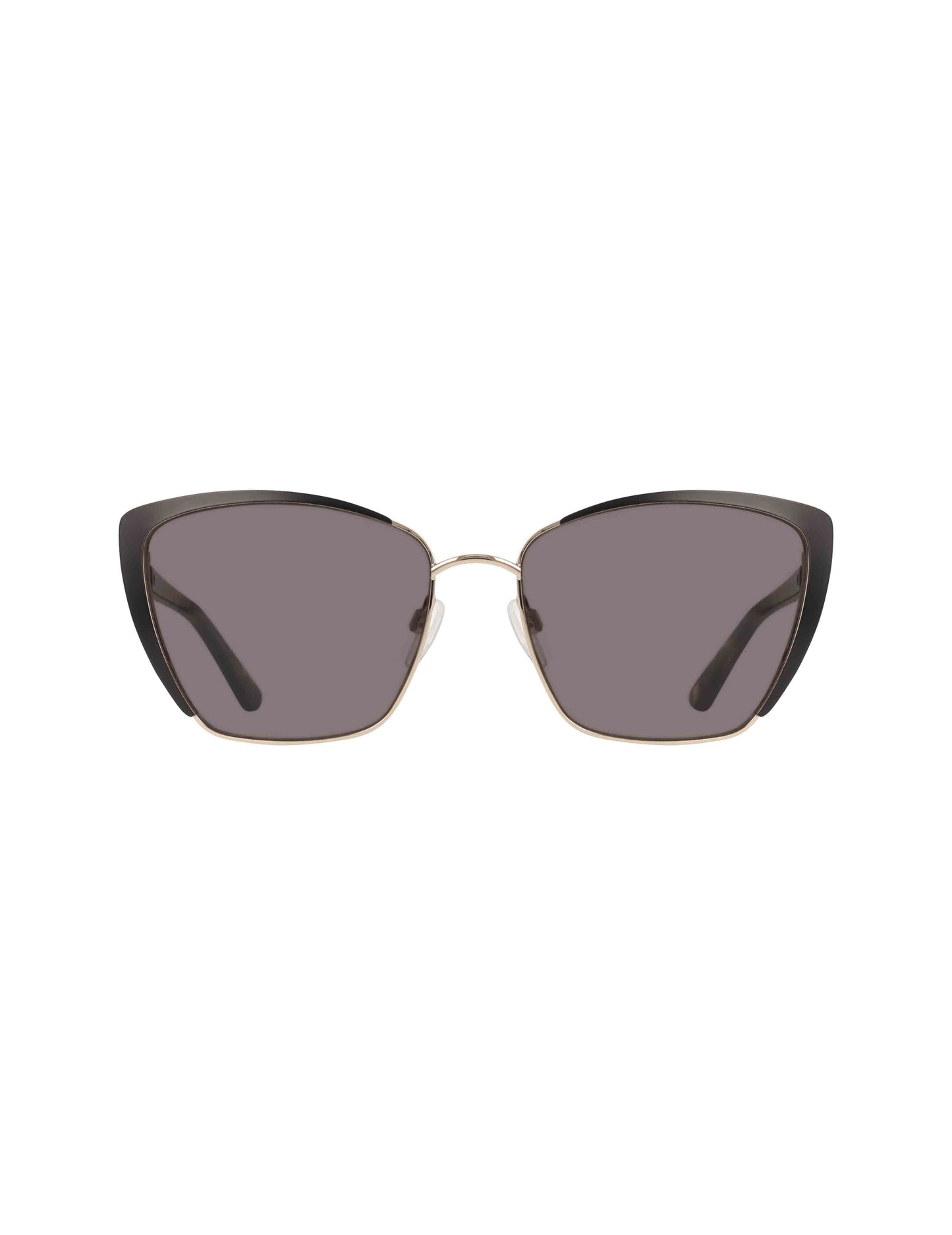 Anne Klein Elegant Metal Cat-Eye Sunglasses
