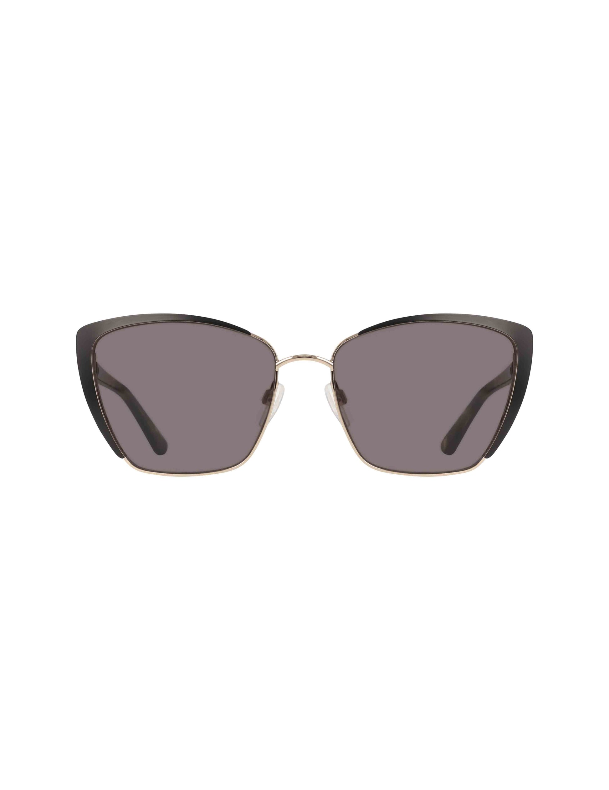 Anne Klein Elegant Metal Cat-Eye Sunglasses