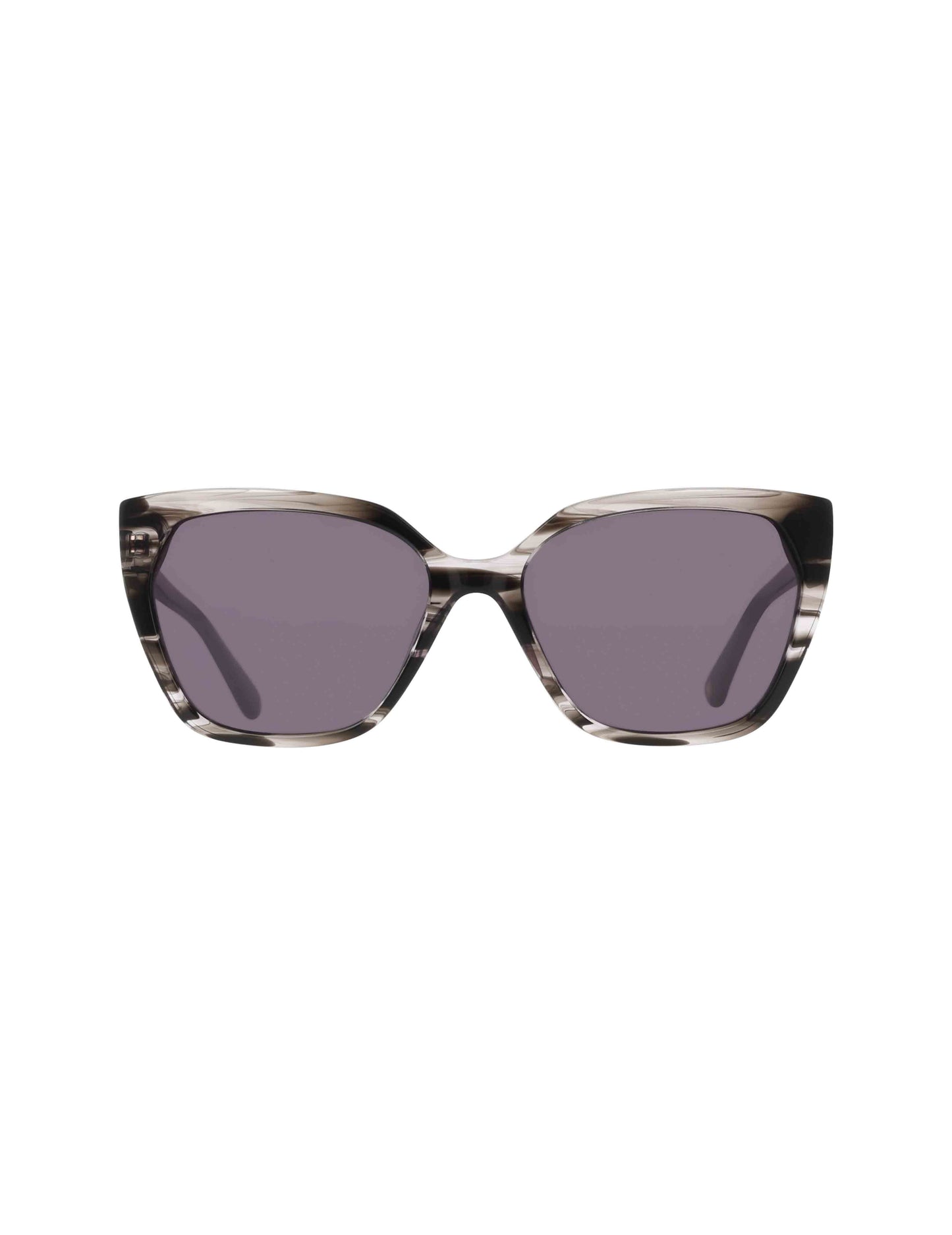Anne Klein Cat-Eye Horn Colored Sunglasses