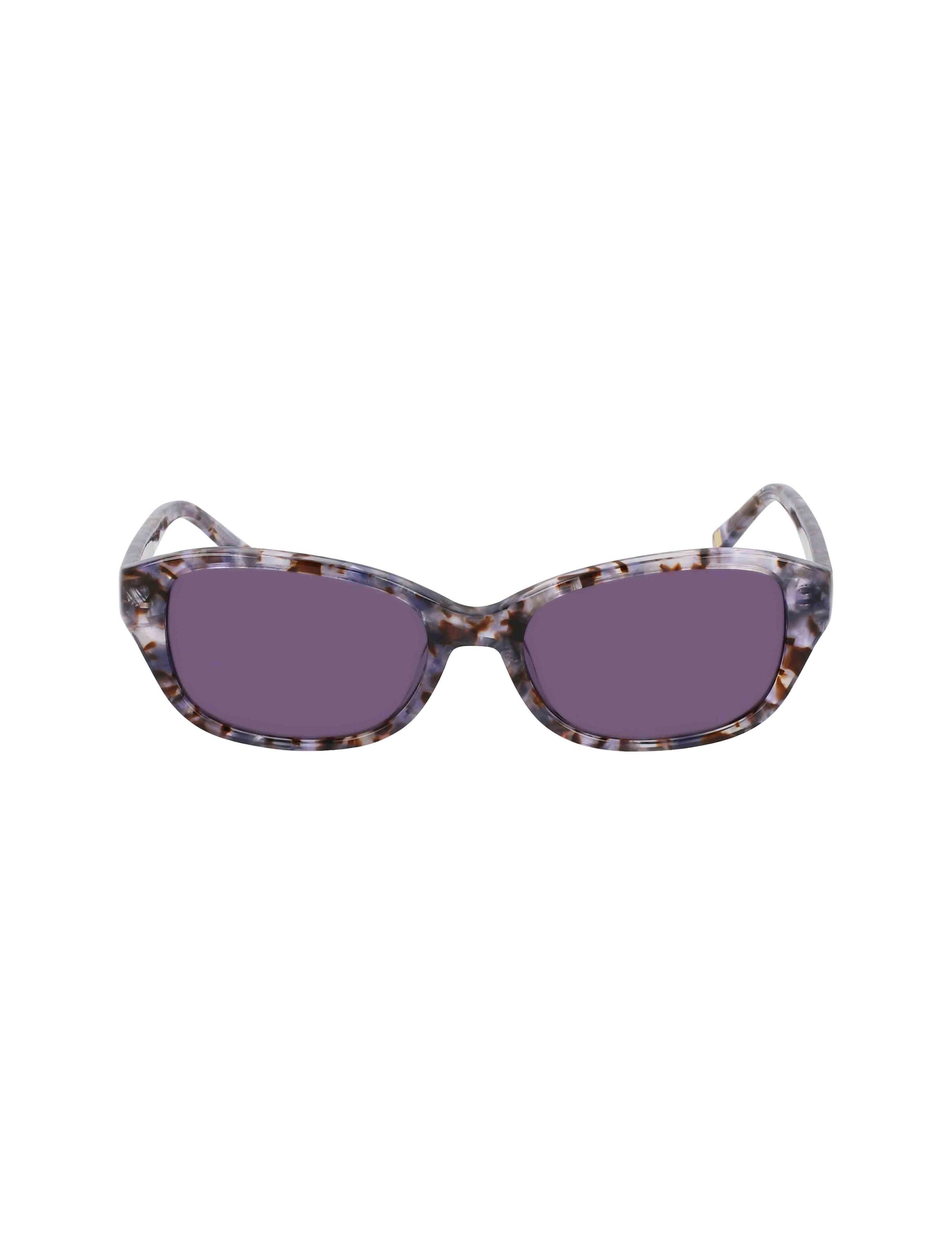 Anne Klein Narrow Rounded Rectangle Sunglasses