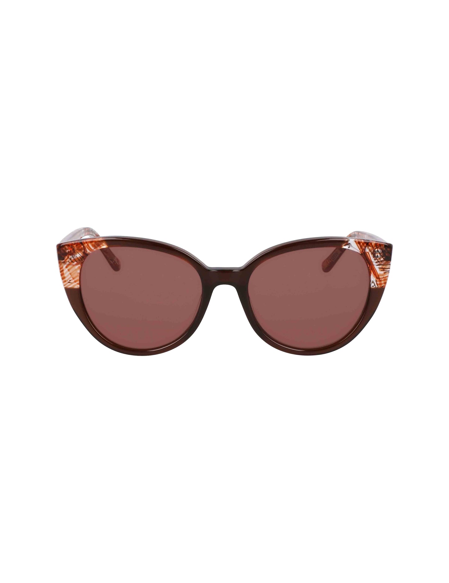 Anne Klein Uplifting Rounded Cat-eye Sunglasses