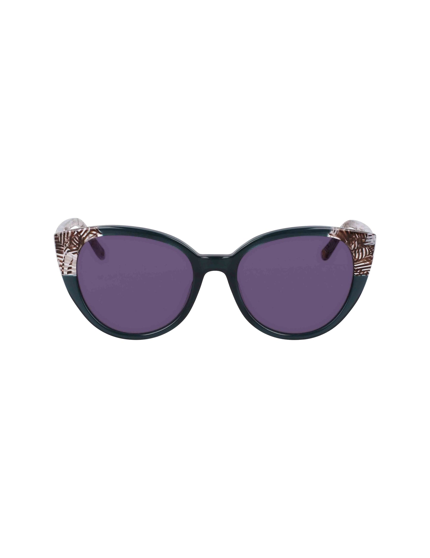 Anne Klein Uplifting Rounded Cat-eye Sunglasses
