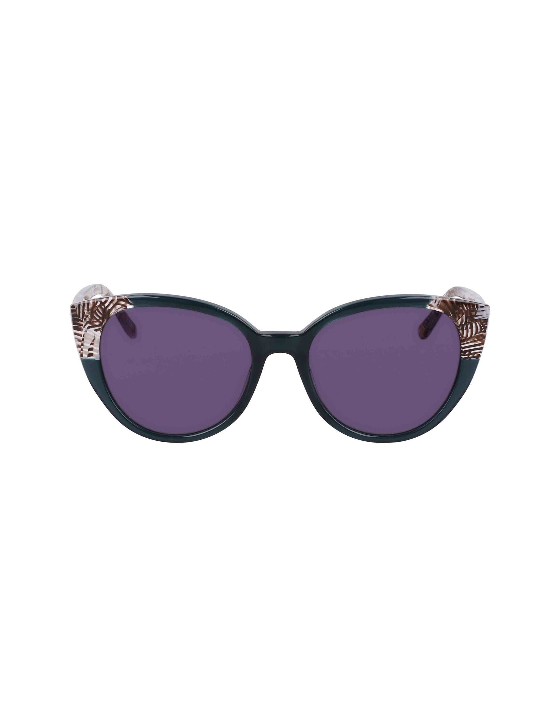 Anne Klein Uplifting Rounded Cat-eye Sunglasses