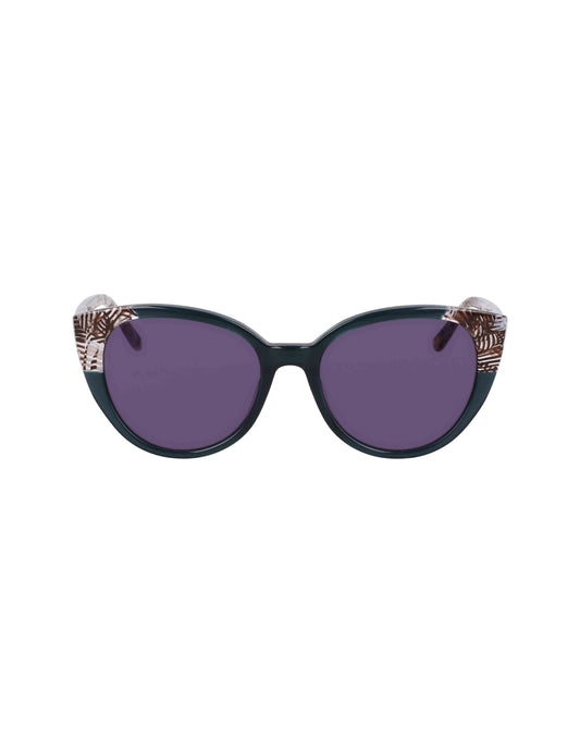 Anne Klein Uplifting Rounded Cat-eye Sunglasses