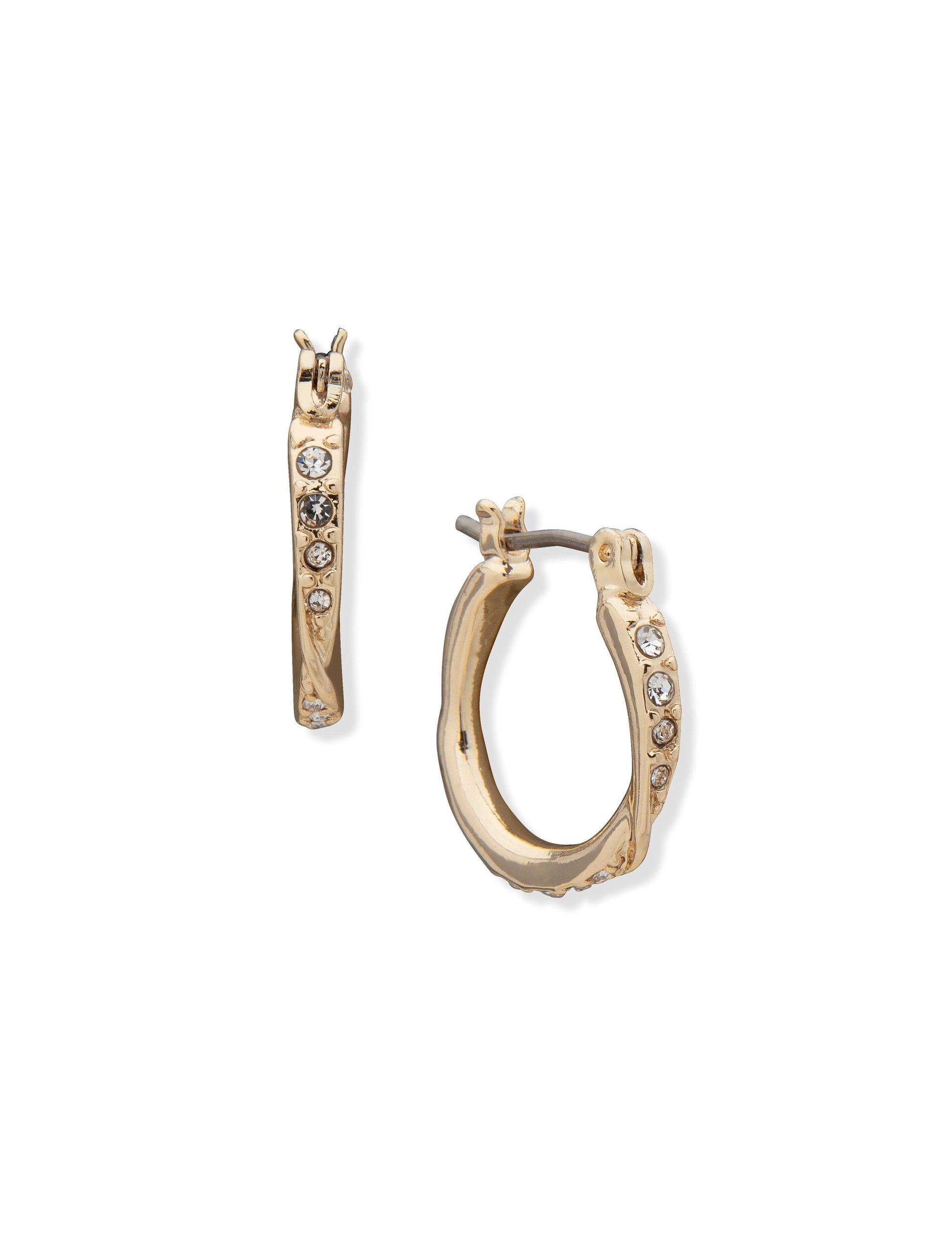Anne Klein 15MM Twisted Hoop Earrings