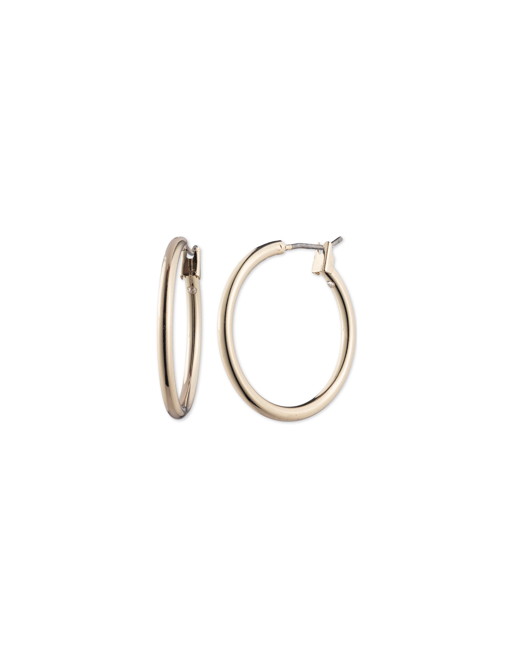 Anne Klein Anne Klein Medium Gold-tone hoop earrings