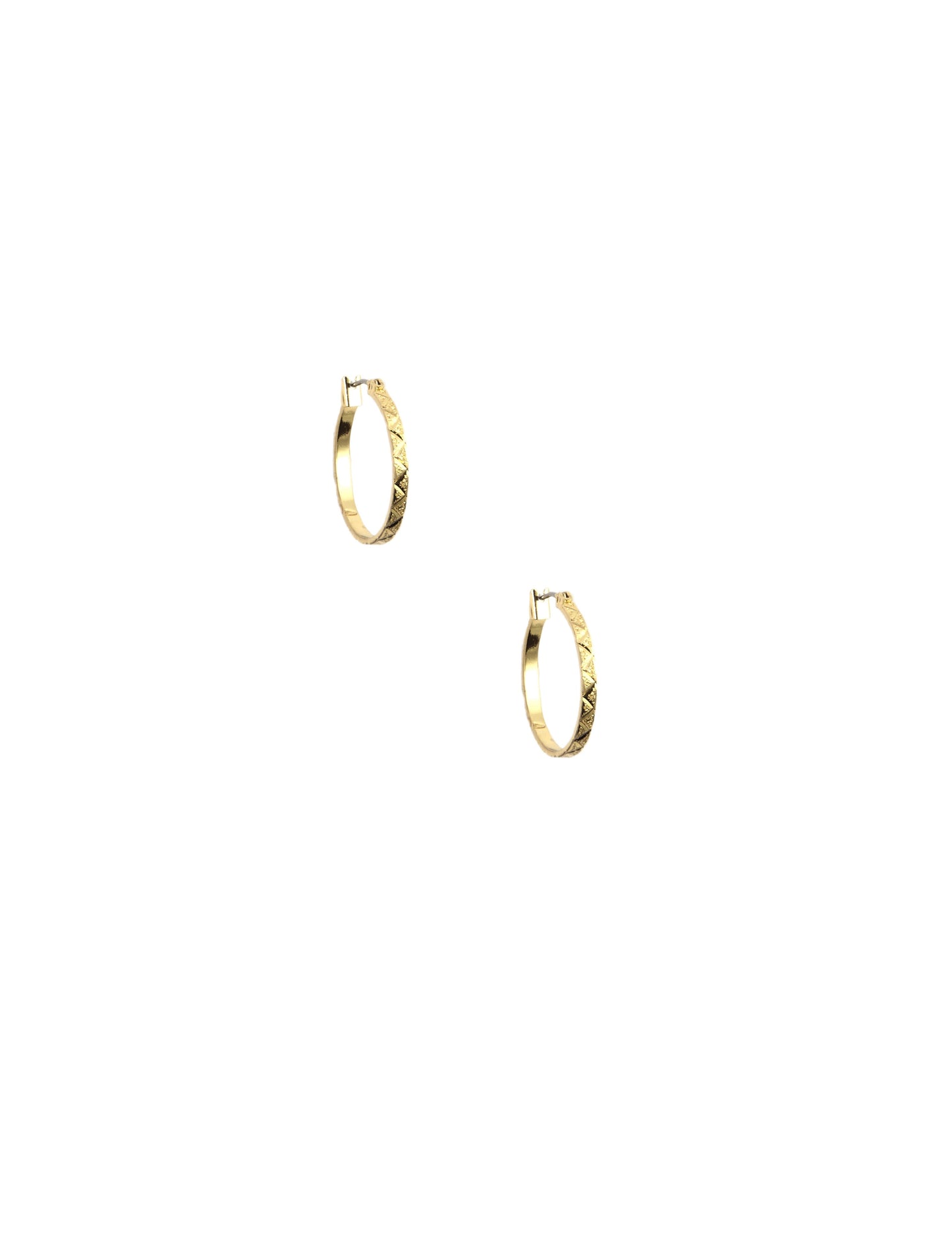 Anne Klein Small Gold-Tone Hoop Earrings