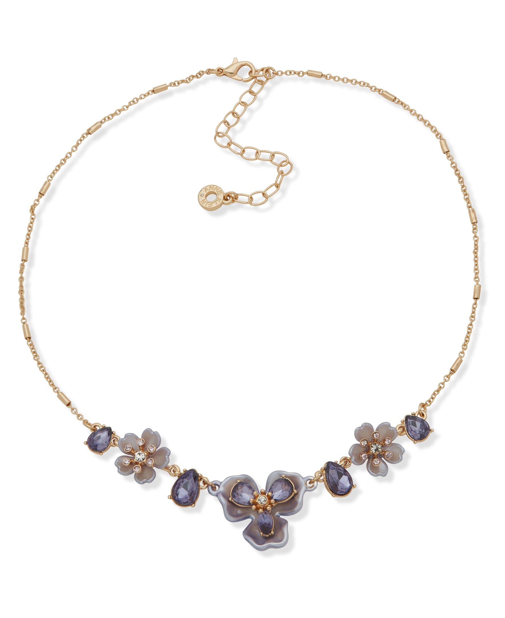 Anne Klein Floral Frontal Necklace