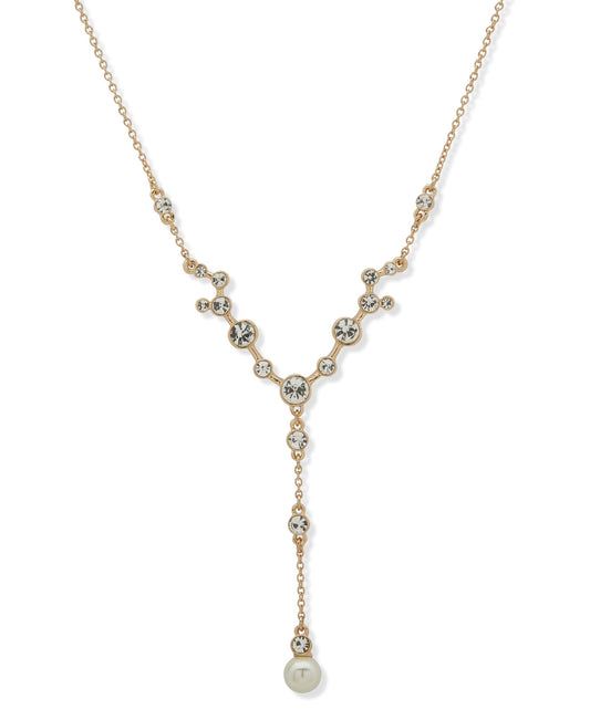 Anne Klein 16-Inch Stone and Y-Necklace