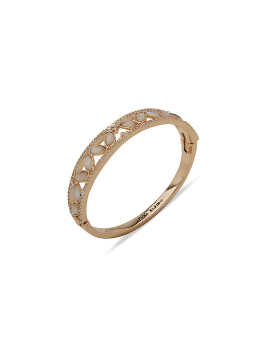 Anne Klein Hinge Navettes Bracelet in Gift Box