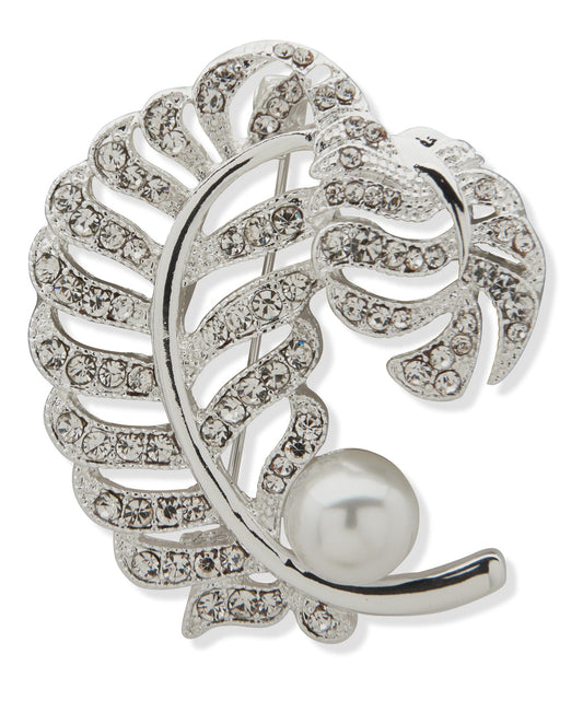 Anne Klein Leaf Pin