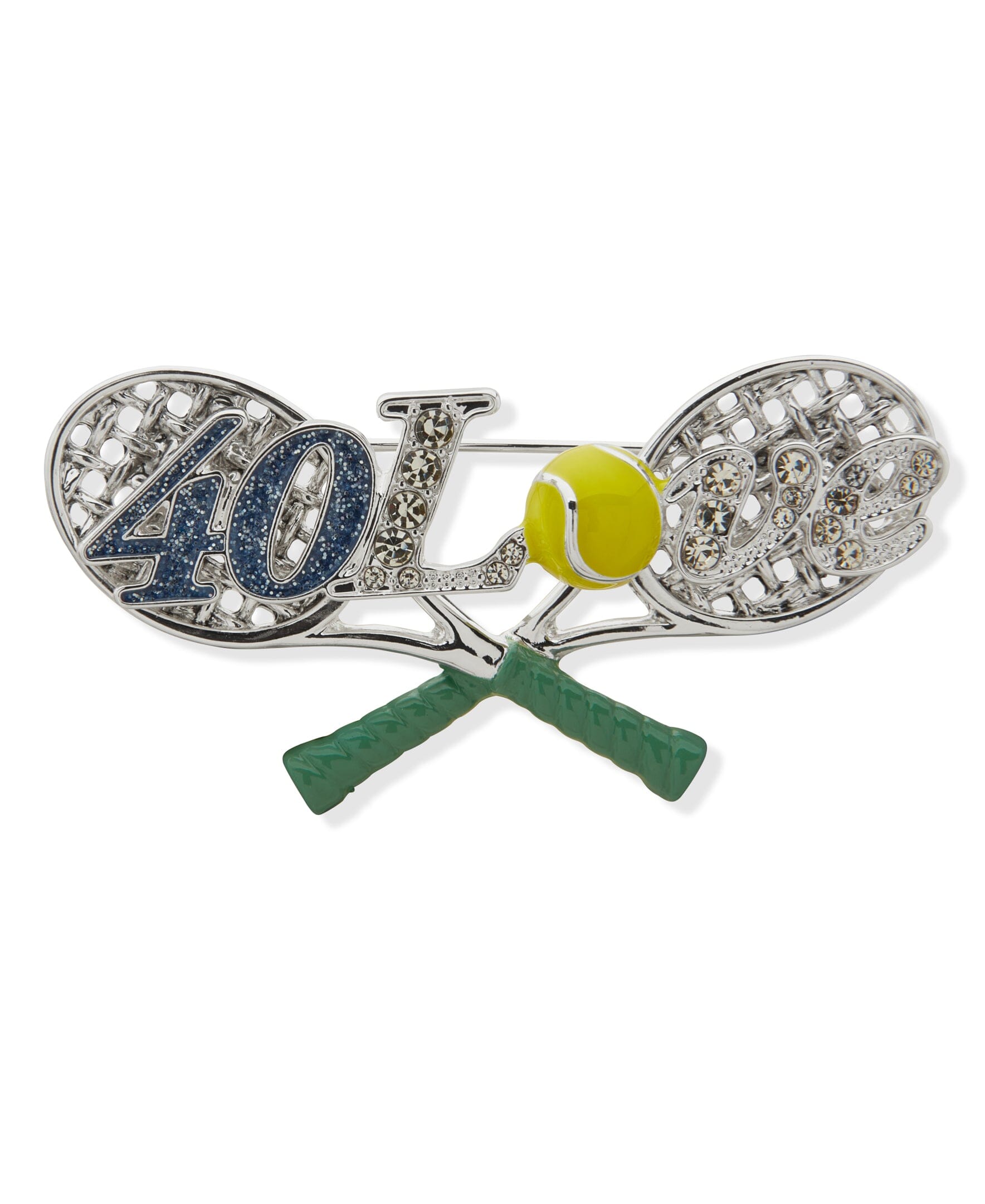 Anne Klein Tennis Racket Pin