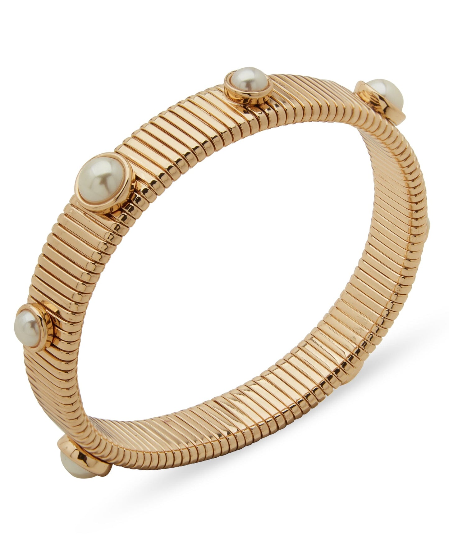 Anne Klein Omega Chain and Stretch Bracelet