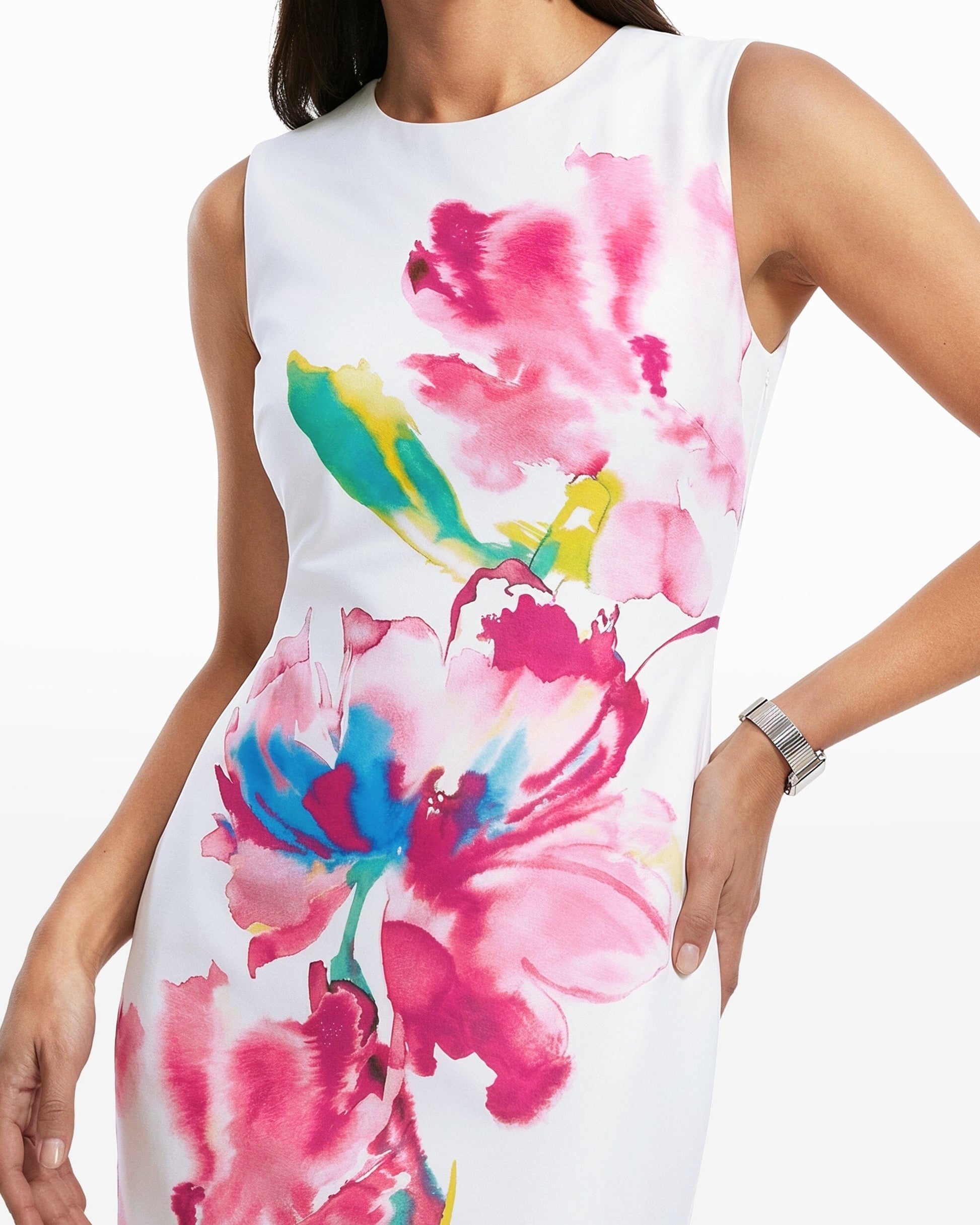 Anne Klein Sleeveless Sheath Dress