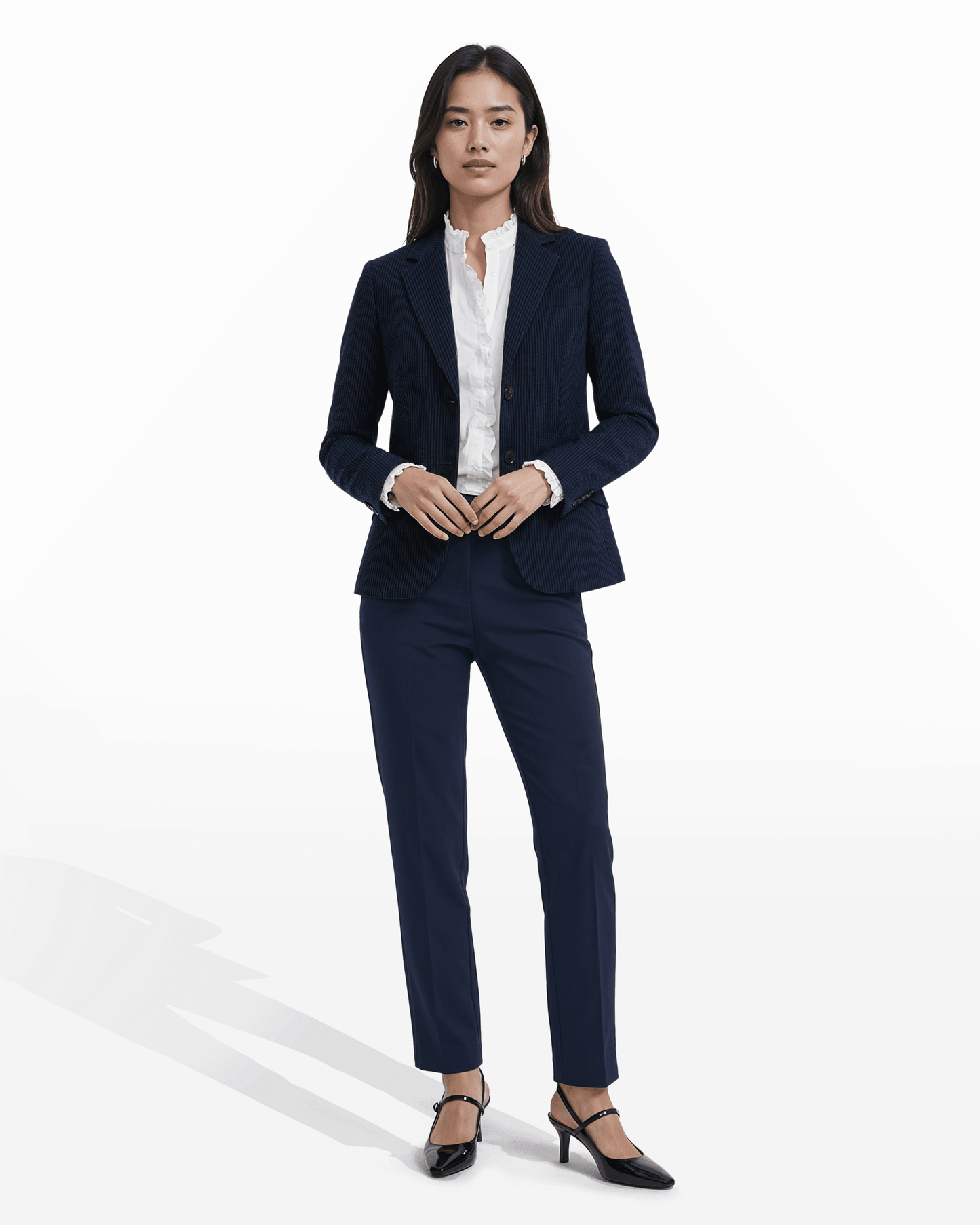 Anne Klein Two-Button Notch Lapel Jacket