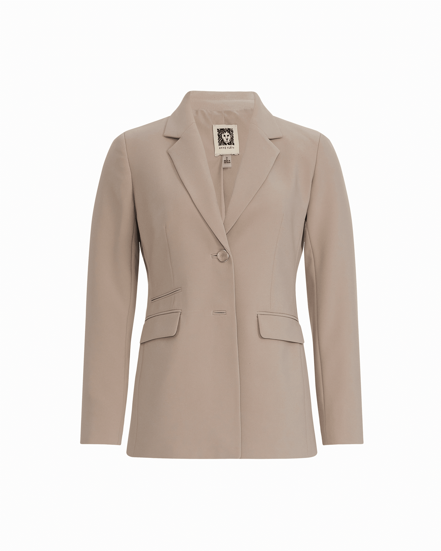Anne Klein Two Button Notched Collar Jacket