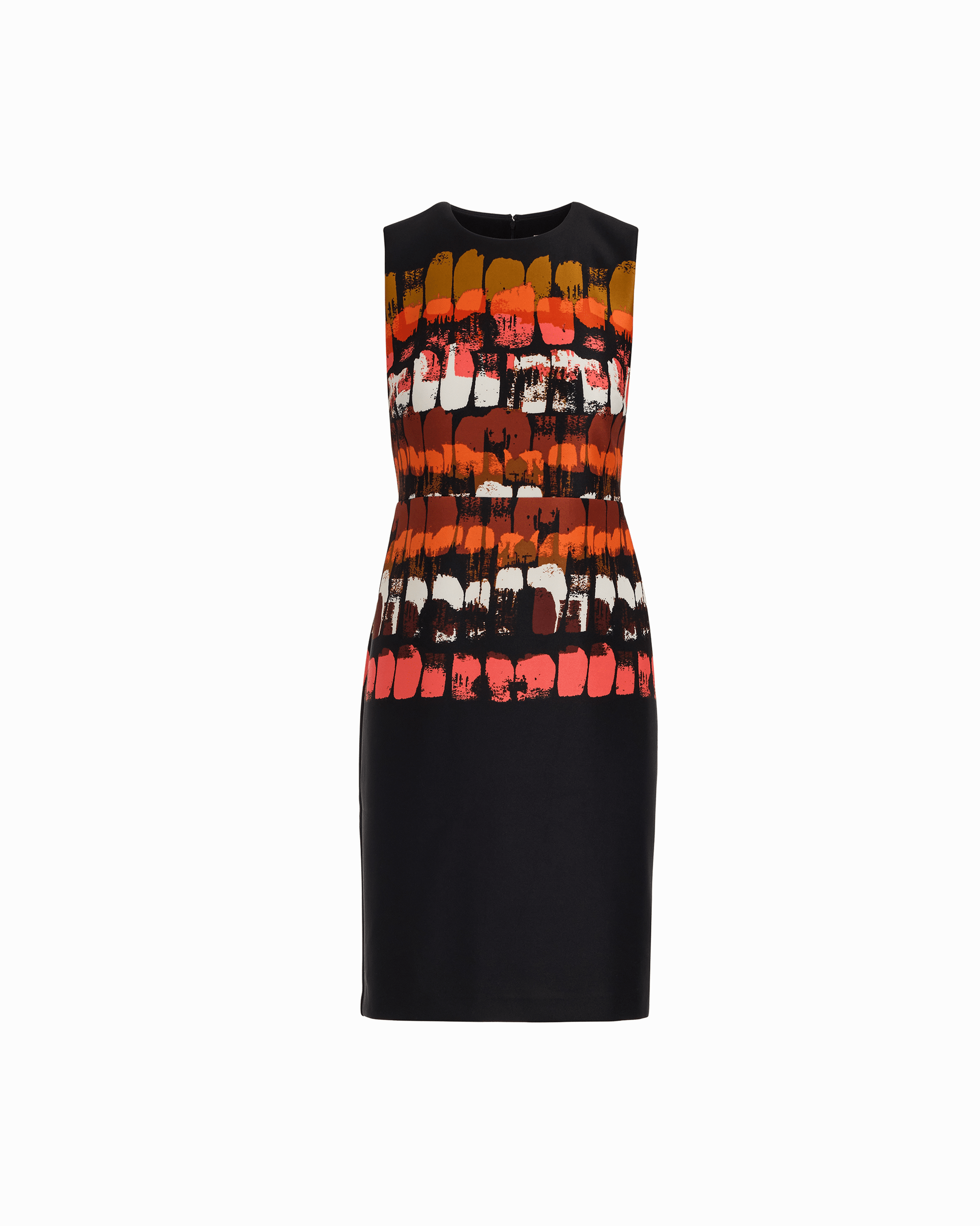 Anne Klein Sleeveless Crew Neck Sheath Dress
