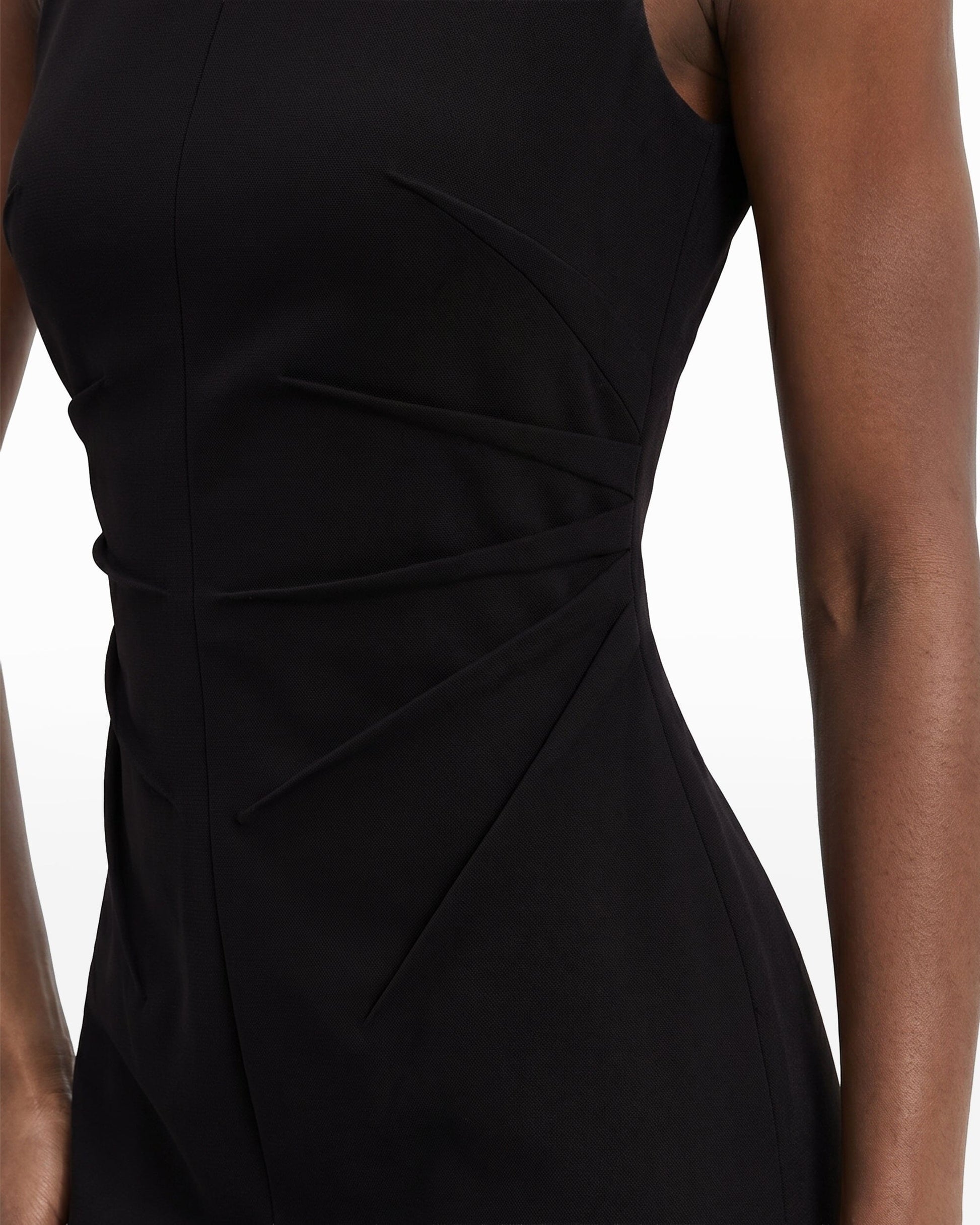 Anne Klein Ruched Sleeveless Sheath Dress