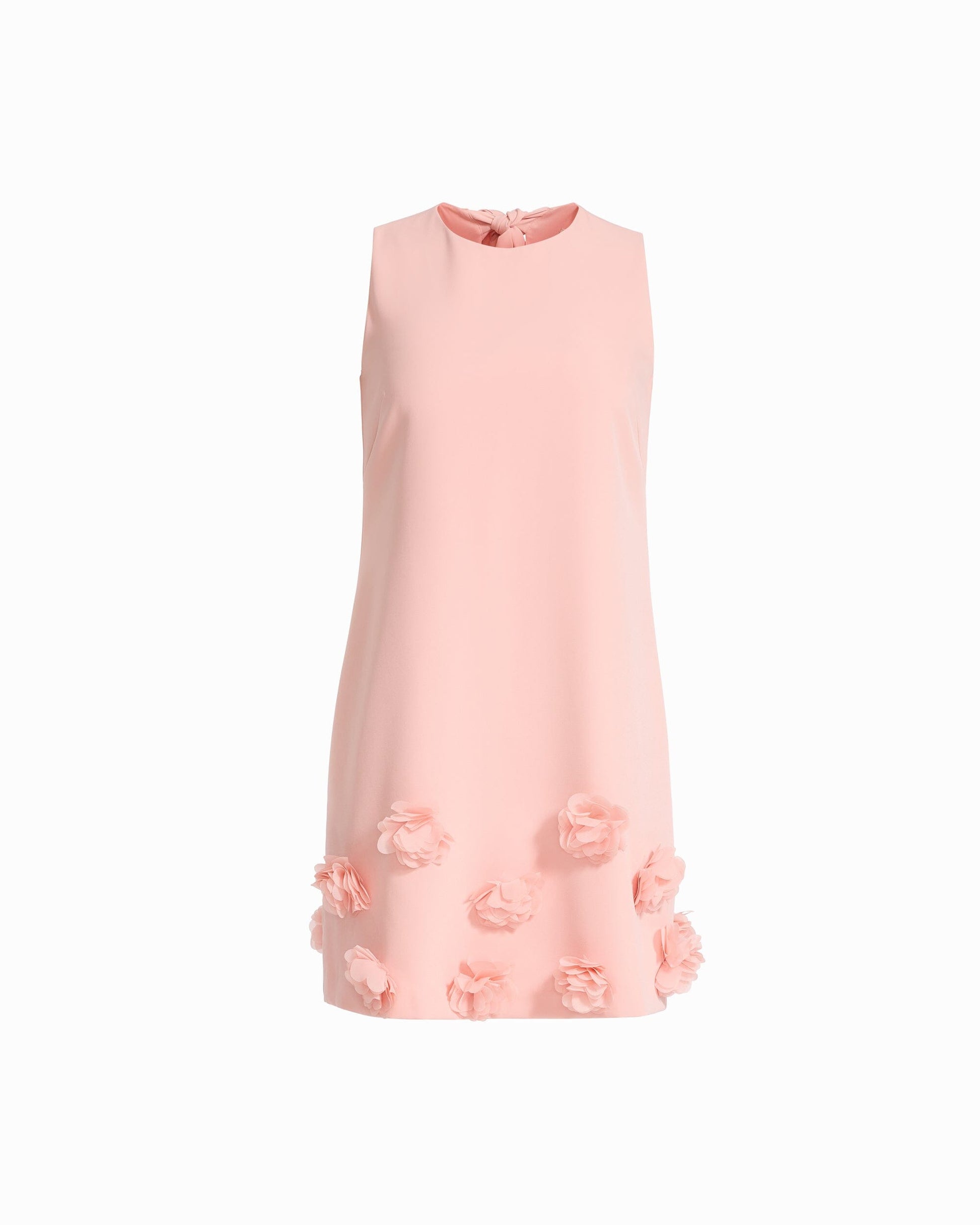 Anne Klein Sleeveless Shift Dress with Rosette