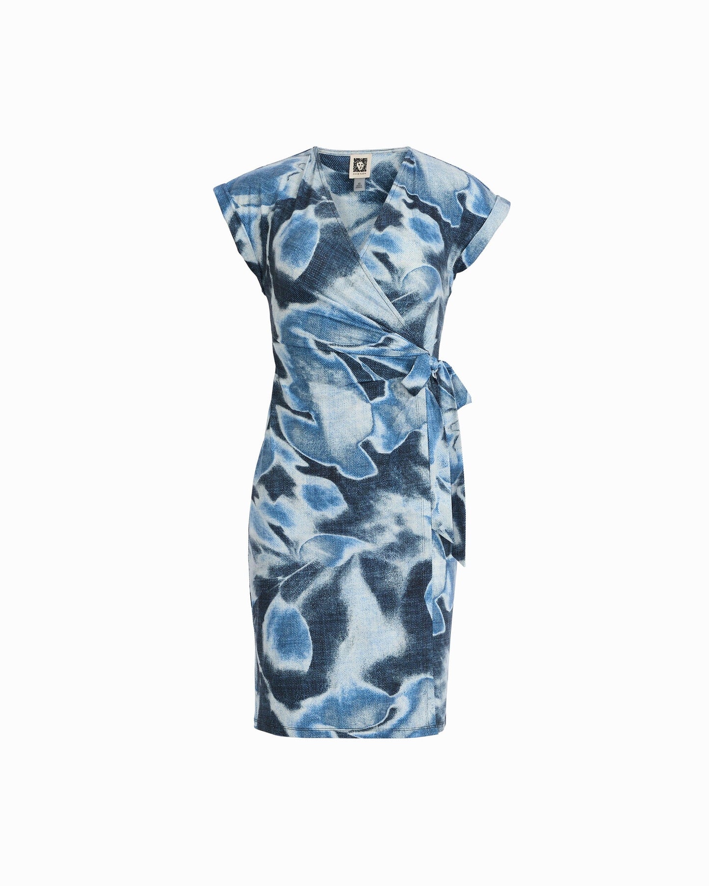 Anne Klein Short Sleeve Wrap Dress