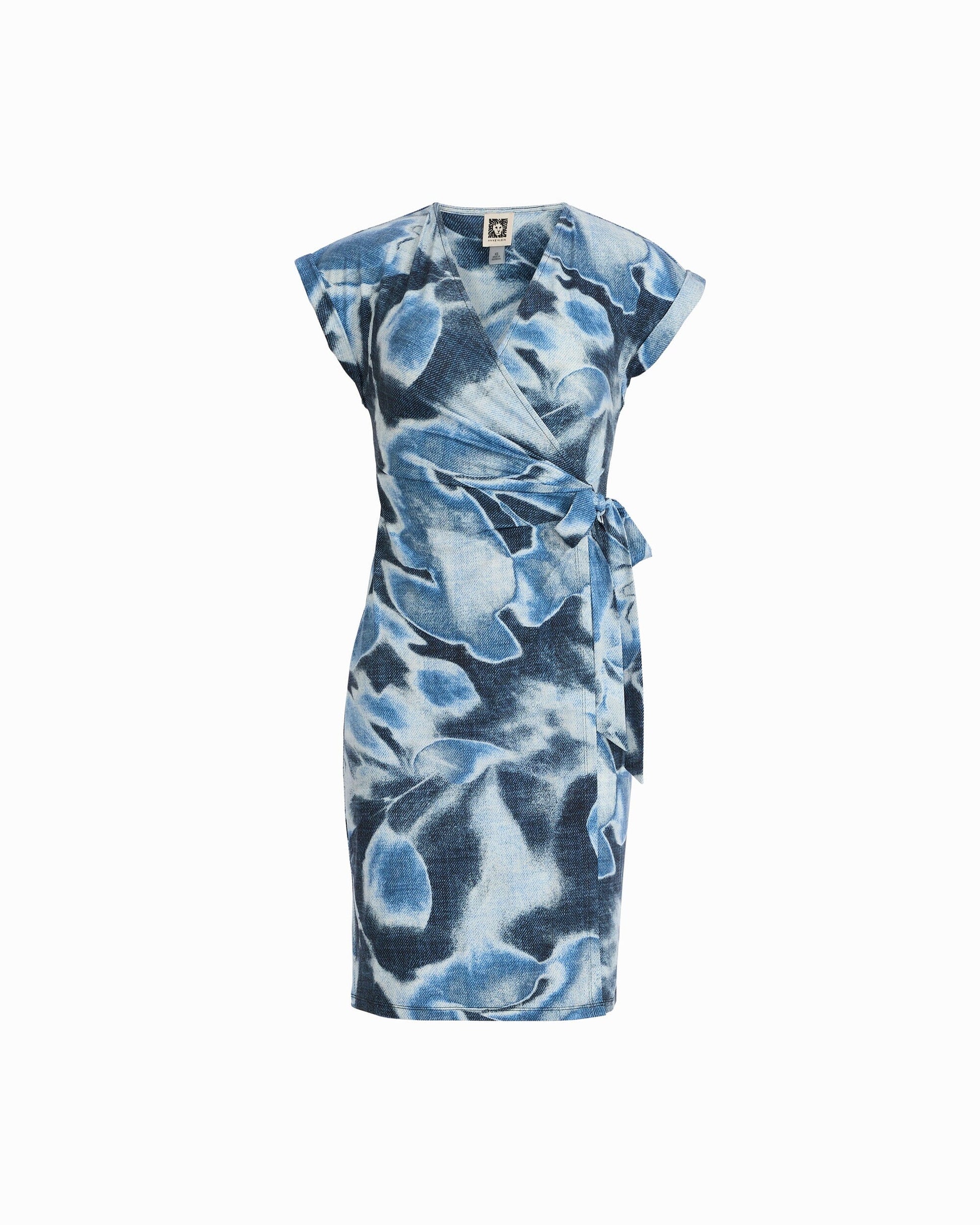 Anne Klein Short Sleeve Wrap Dress