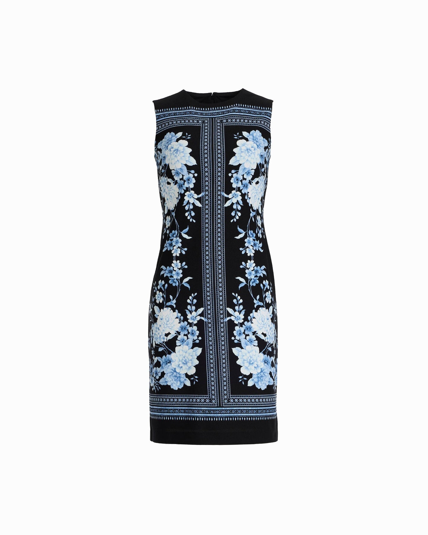 Anne Klein Jewel Neck Sheath Dress