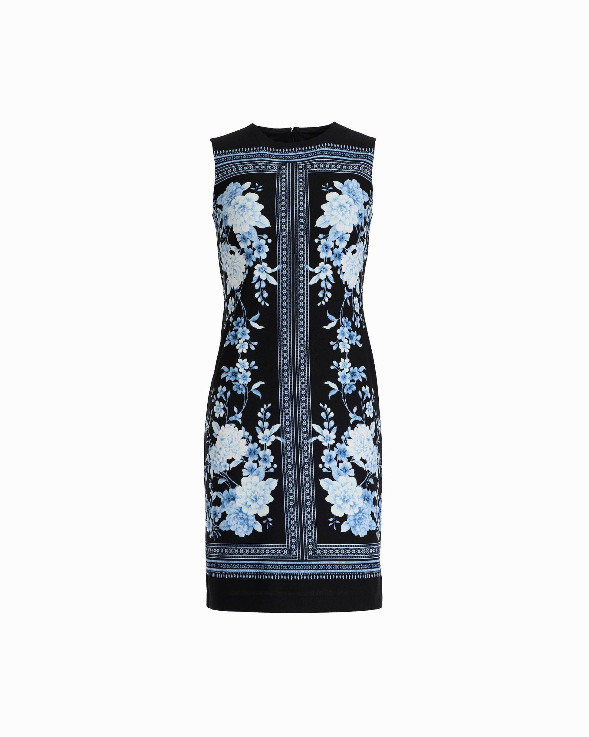 Anne Klein Jewel Neck Sheath Dress