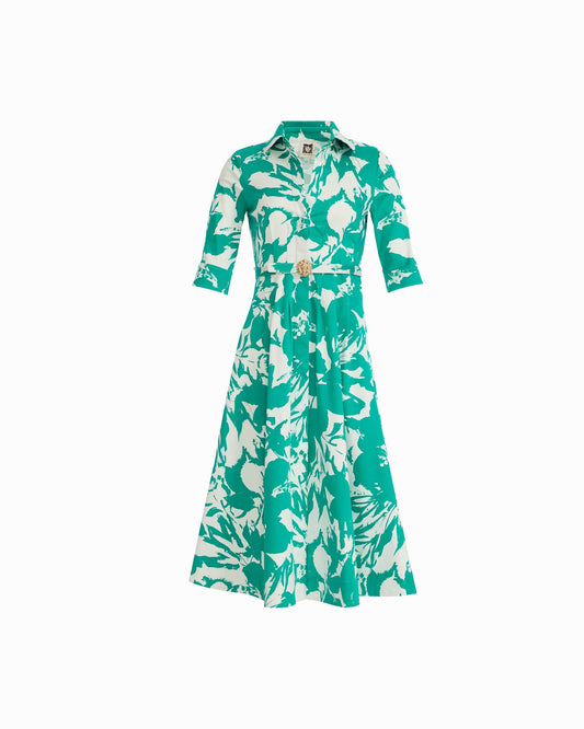 Anne Klein Waist Tucked Shirt Dress