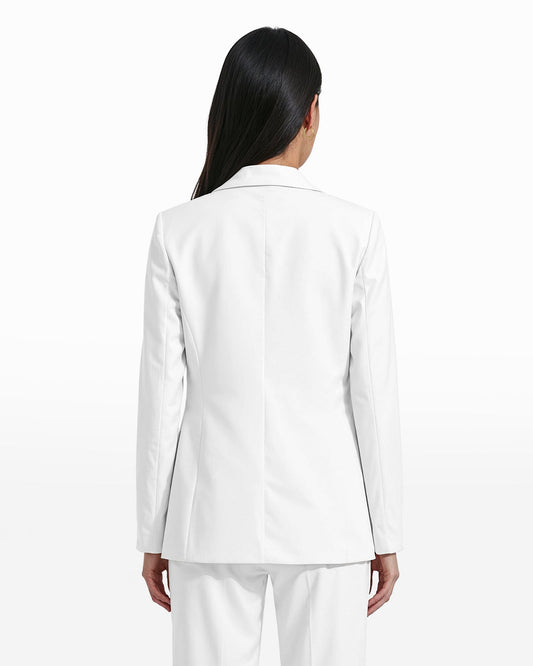 Anne Klein Open Front Notch Collar Jacket