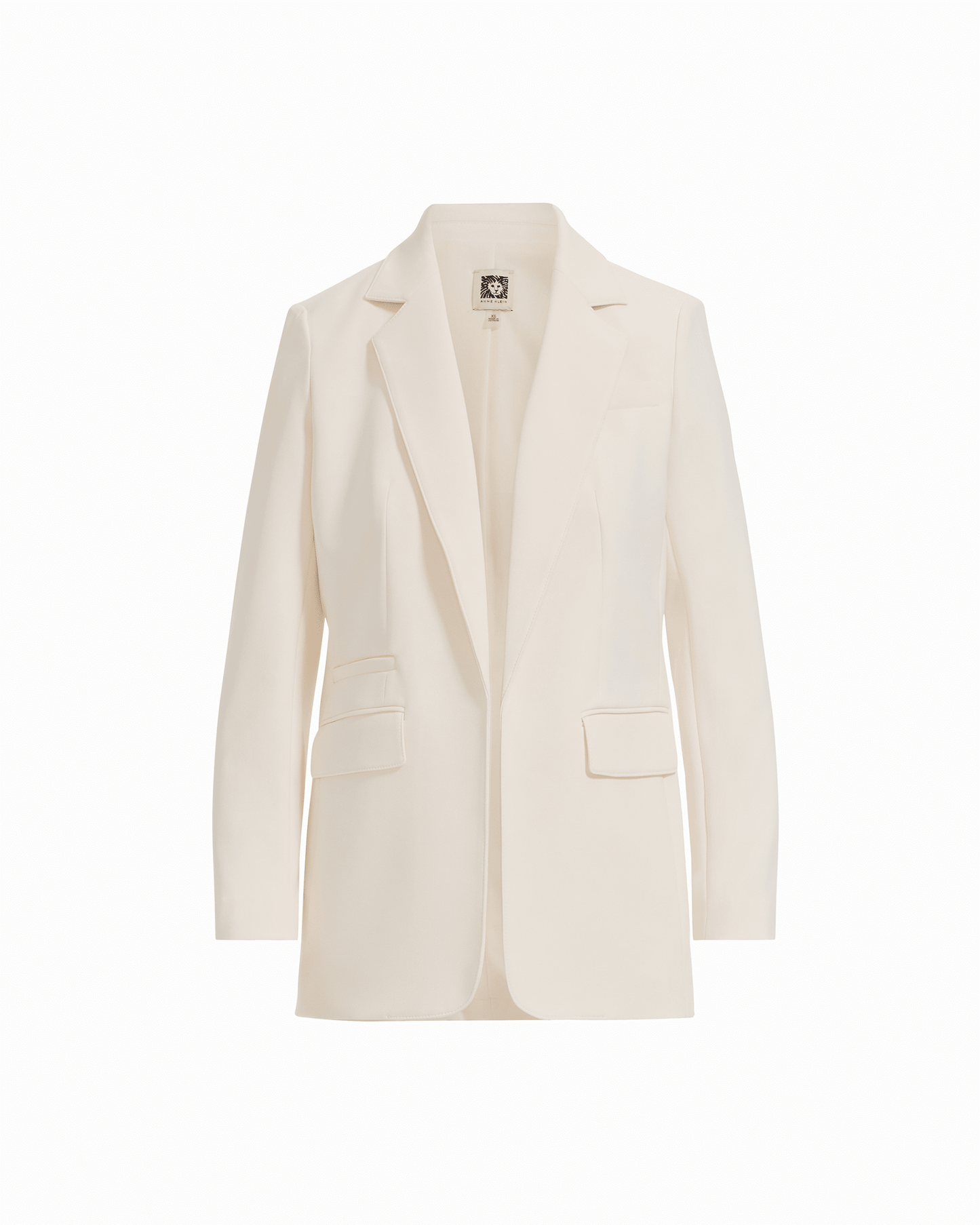 Anne Klein Open Front Notch Collar Jacket