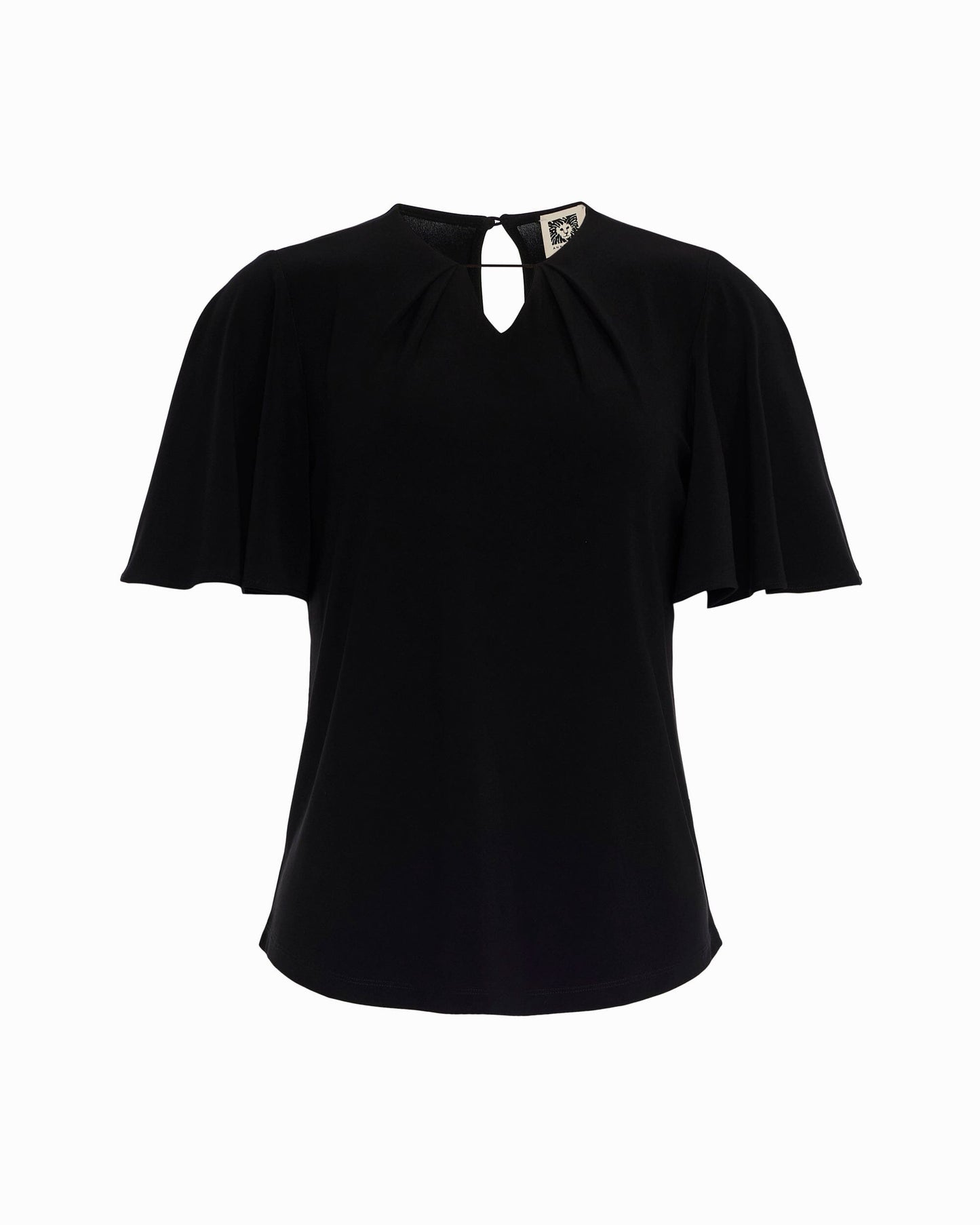 Anne Klein Pleated Bell Sleeve Top