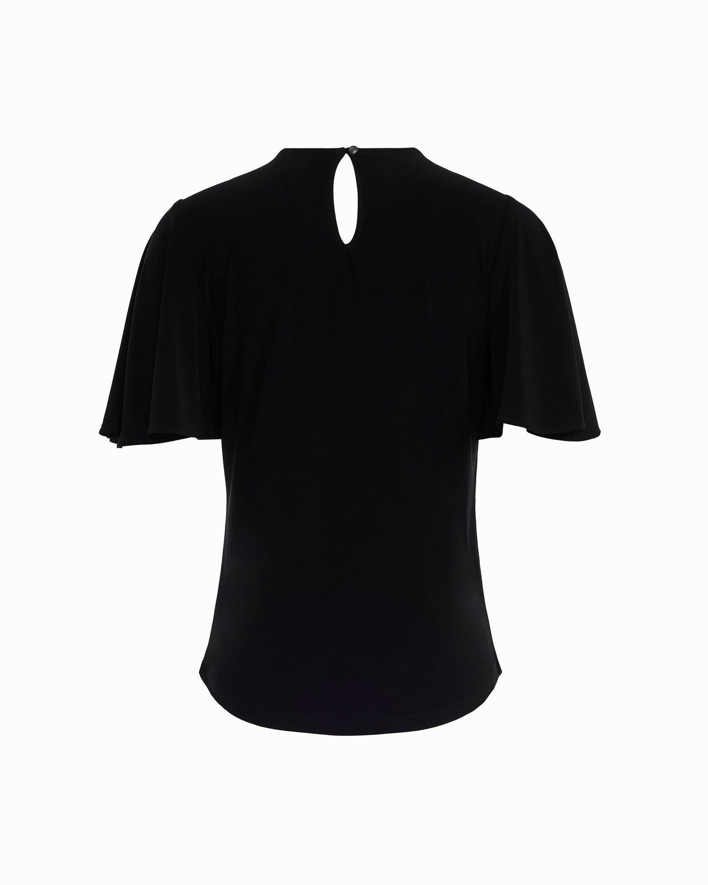 Anne Klein Pleated Bell Sleeve Top