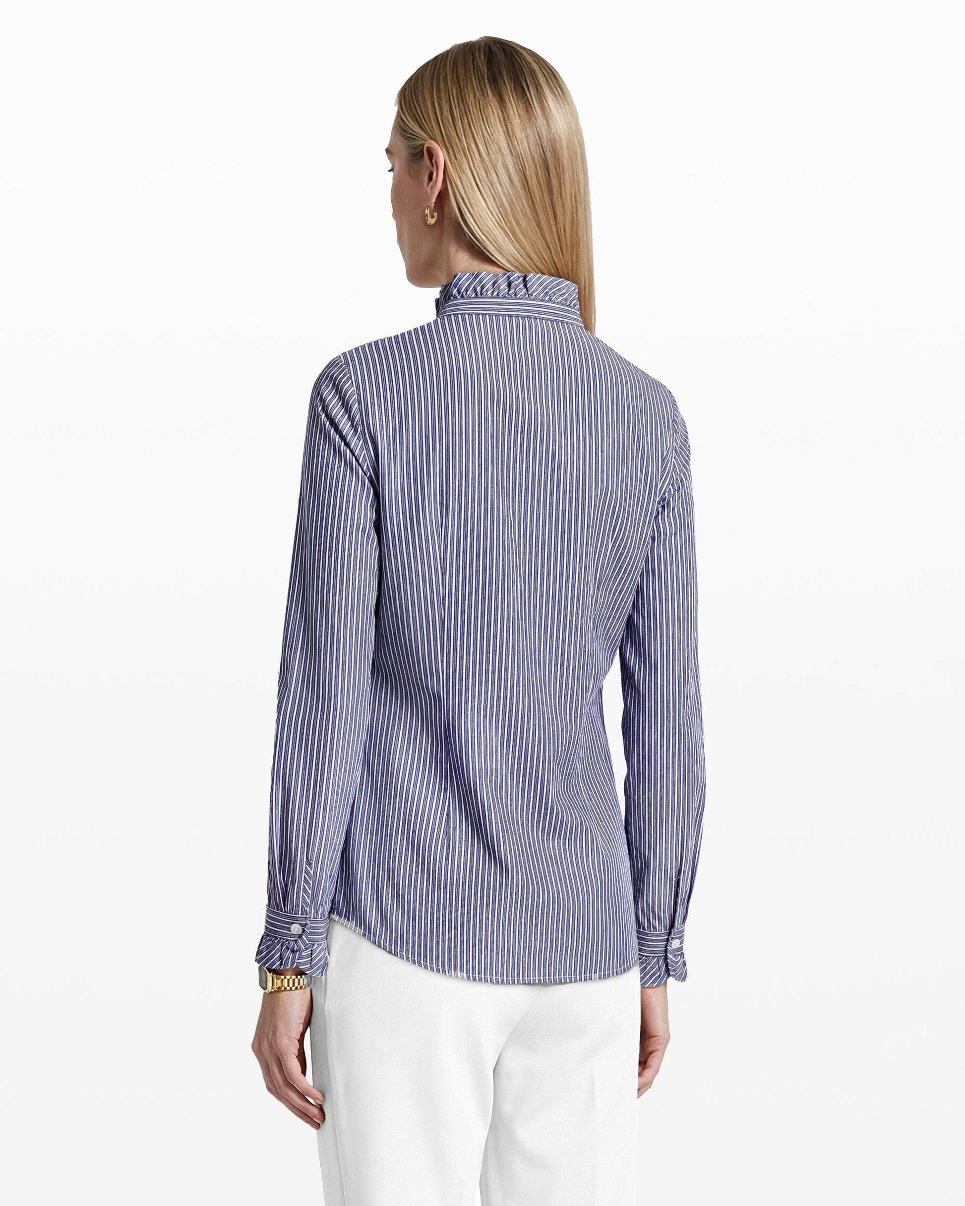 Anne Klein Ruffle Button-Front Shirt
