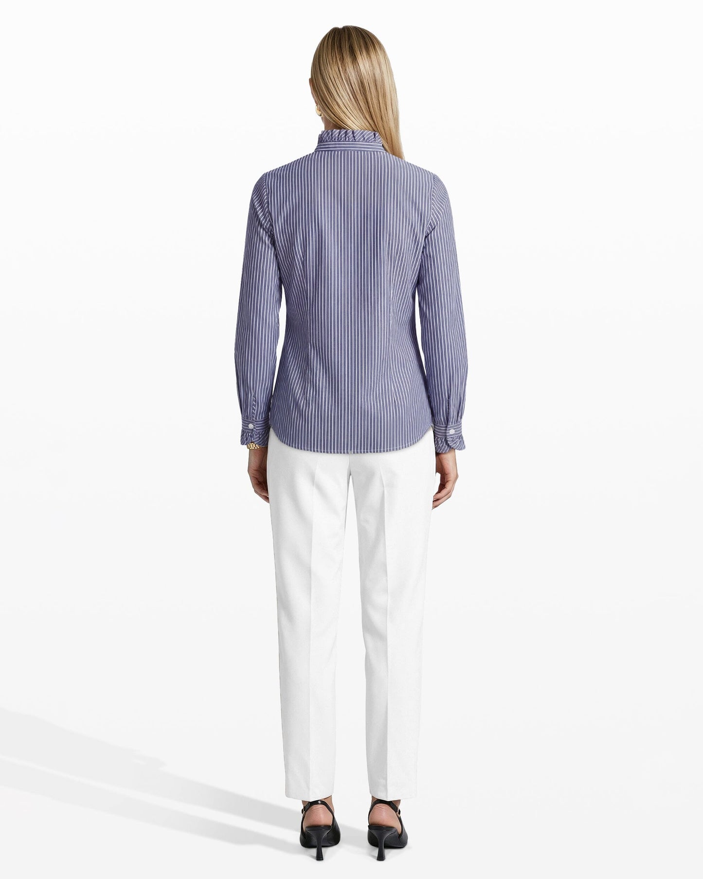 Anne Klein Ruffle Button-Front Shirt