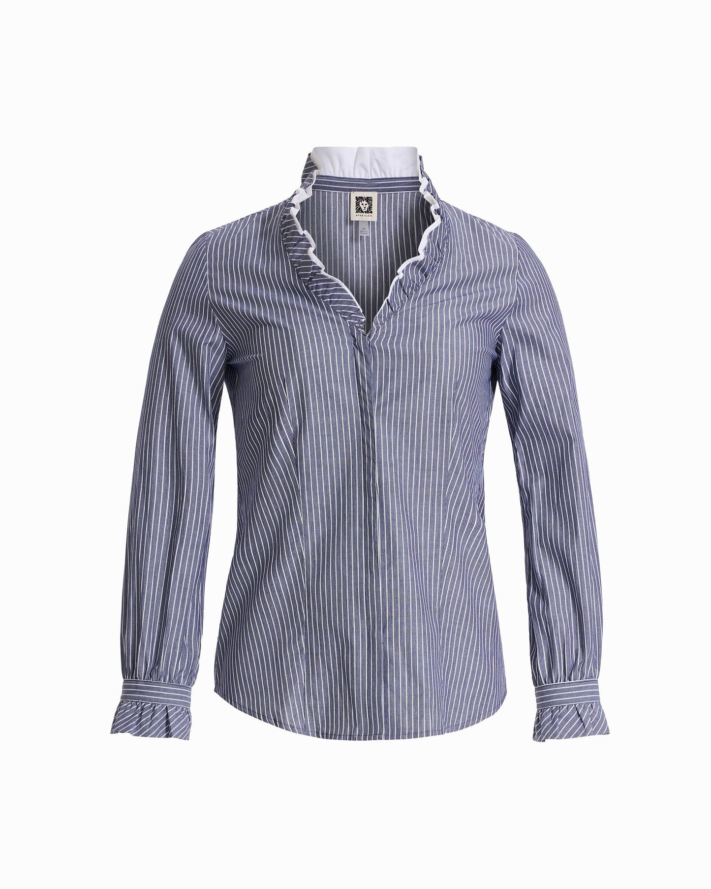 Anne Klein Ruffle Button-Front Shirt