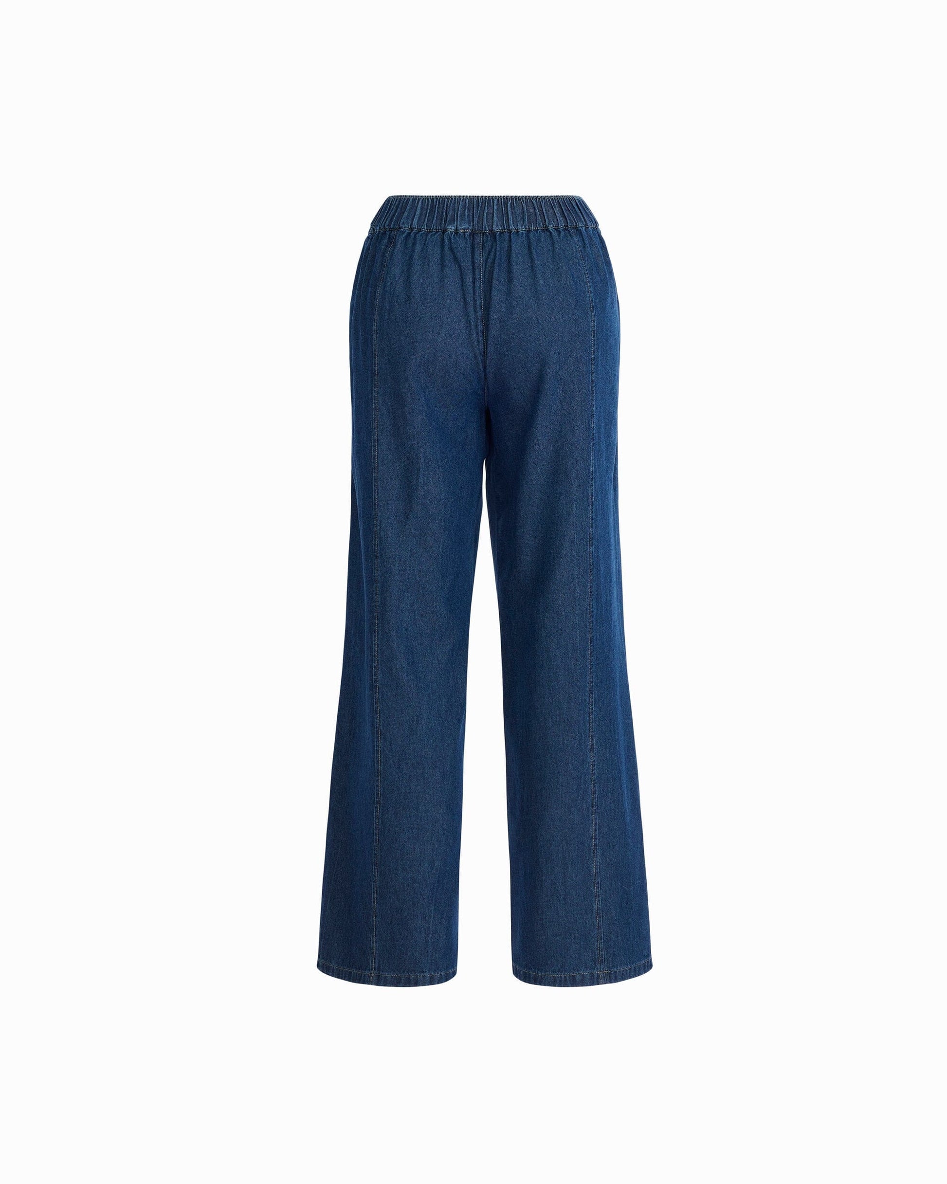 Anne Klein Wide Leg Pants With Curved Seams
