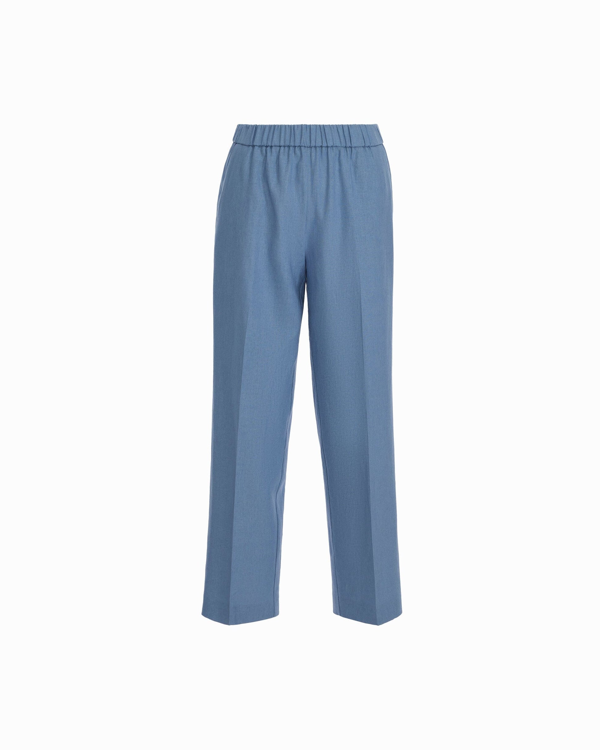 Anne Klein Straight Ankle Slash Pocket Pull-On Pants