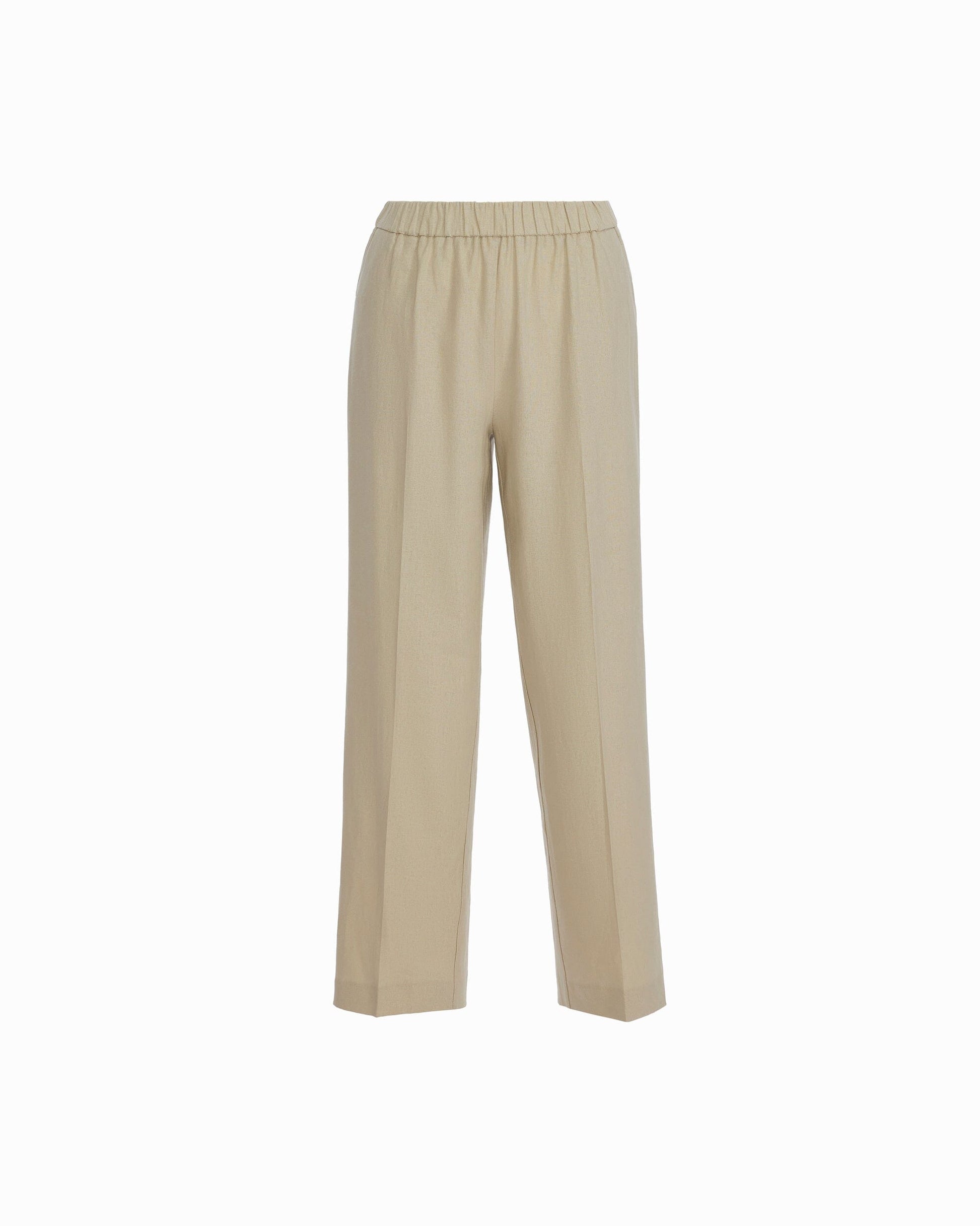 Anne Klein Straight Ankle Slash Pocket Pull-On Pants