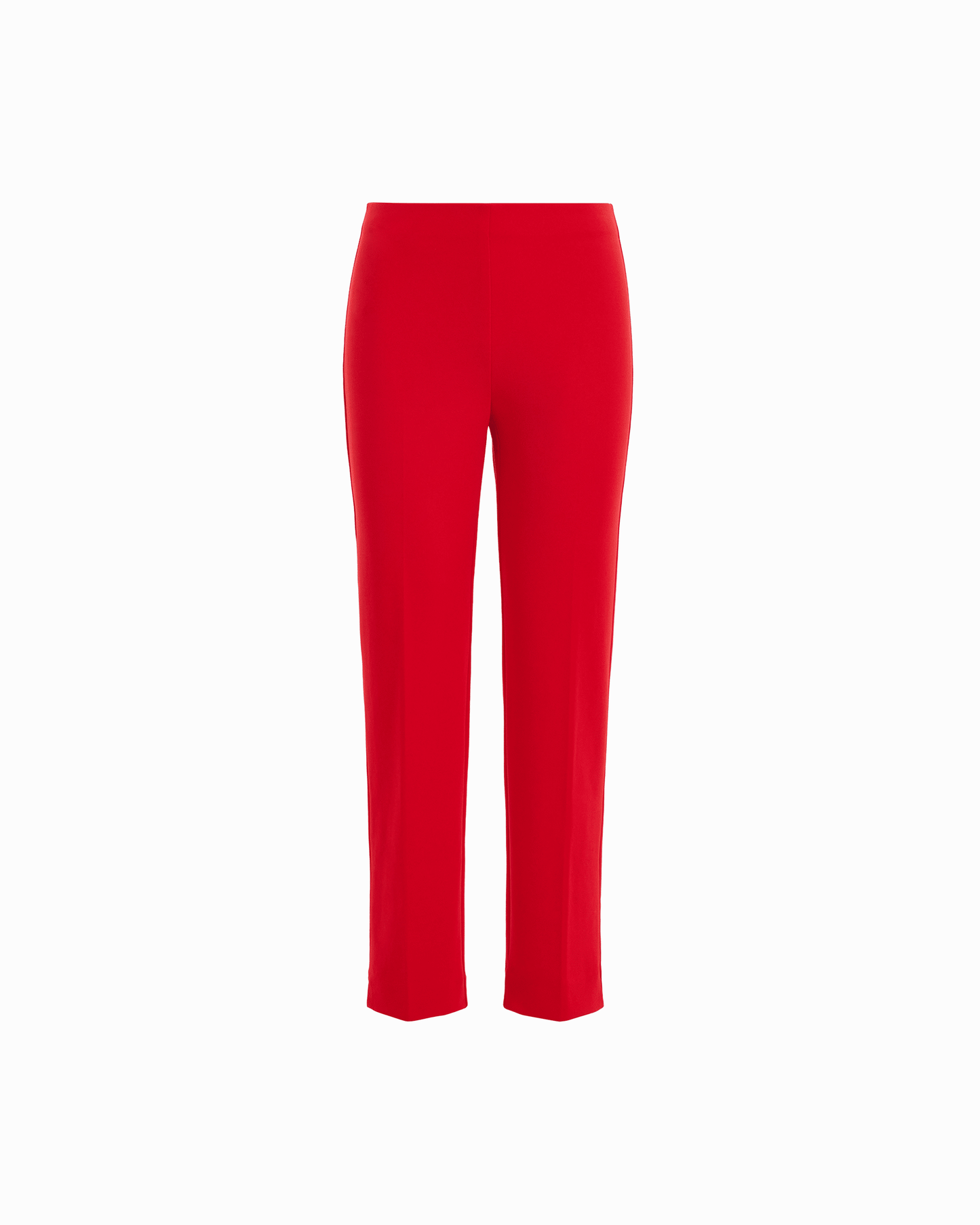 Anne Klein Plus Size Pull-On Straight Ankle Pant with Hollywood Waist | Anne Klei