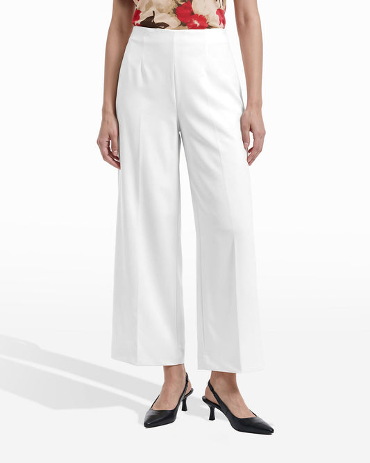 Anne Klein Straight Leg Ankle Pull-On Pant